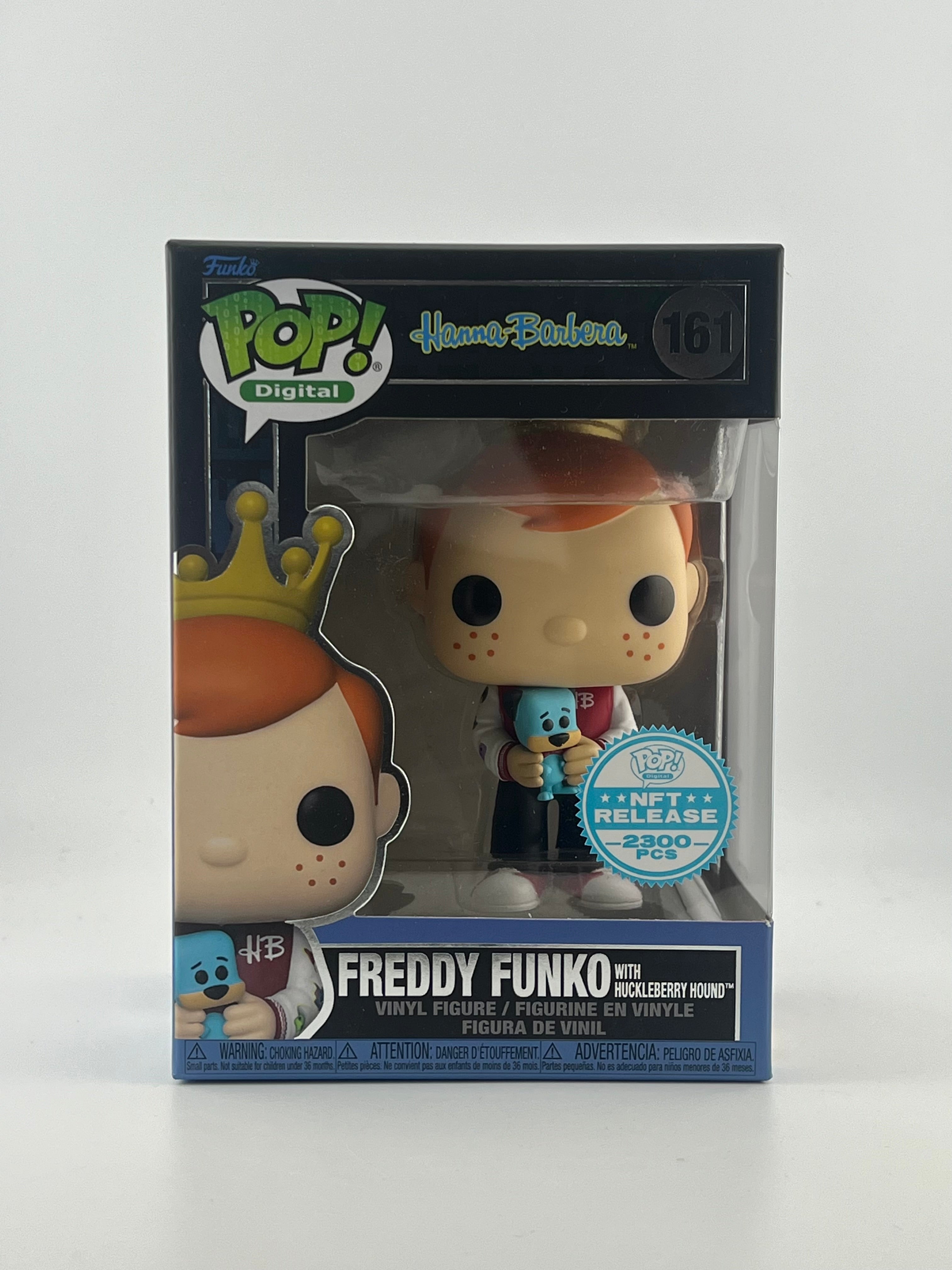 Funko Pop! FREDDY FUNKO WITH HUCKLEBERRY HOUND 161 NFT LE