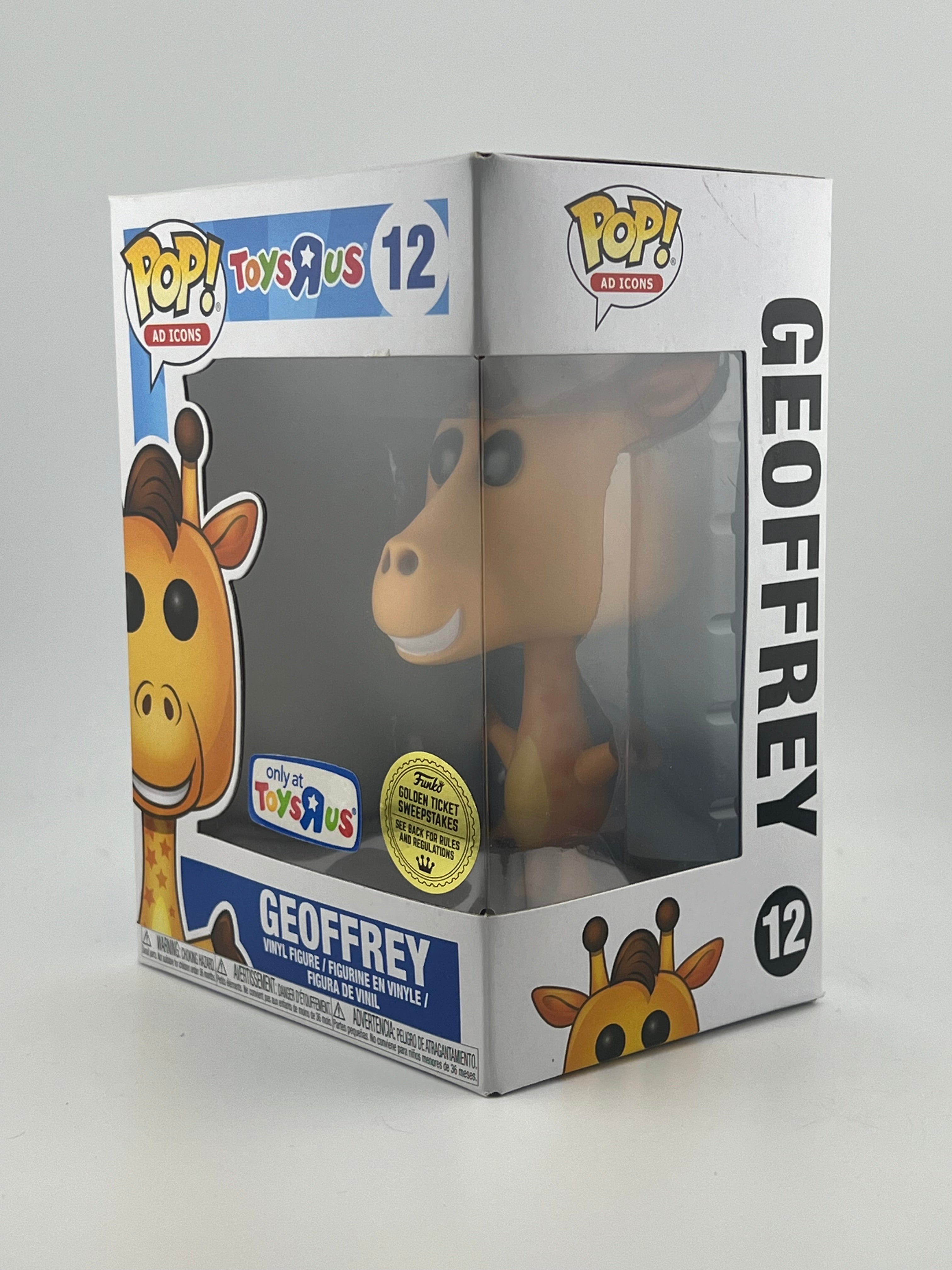 Funko Pop - GEOFFREY 12 TOYSRUS GOLDEN TICKET
