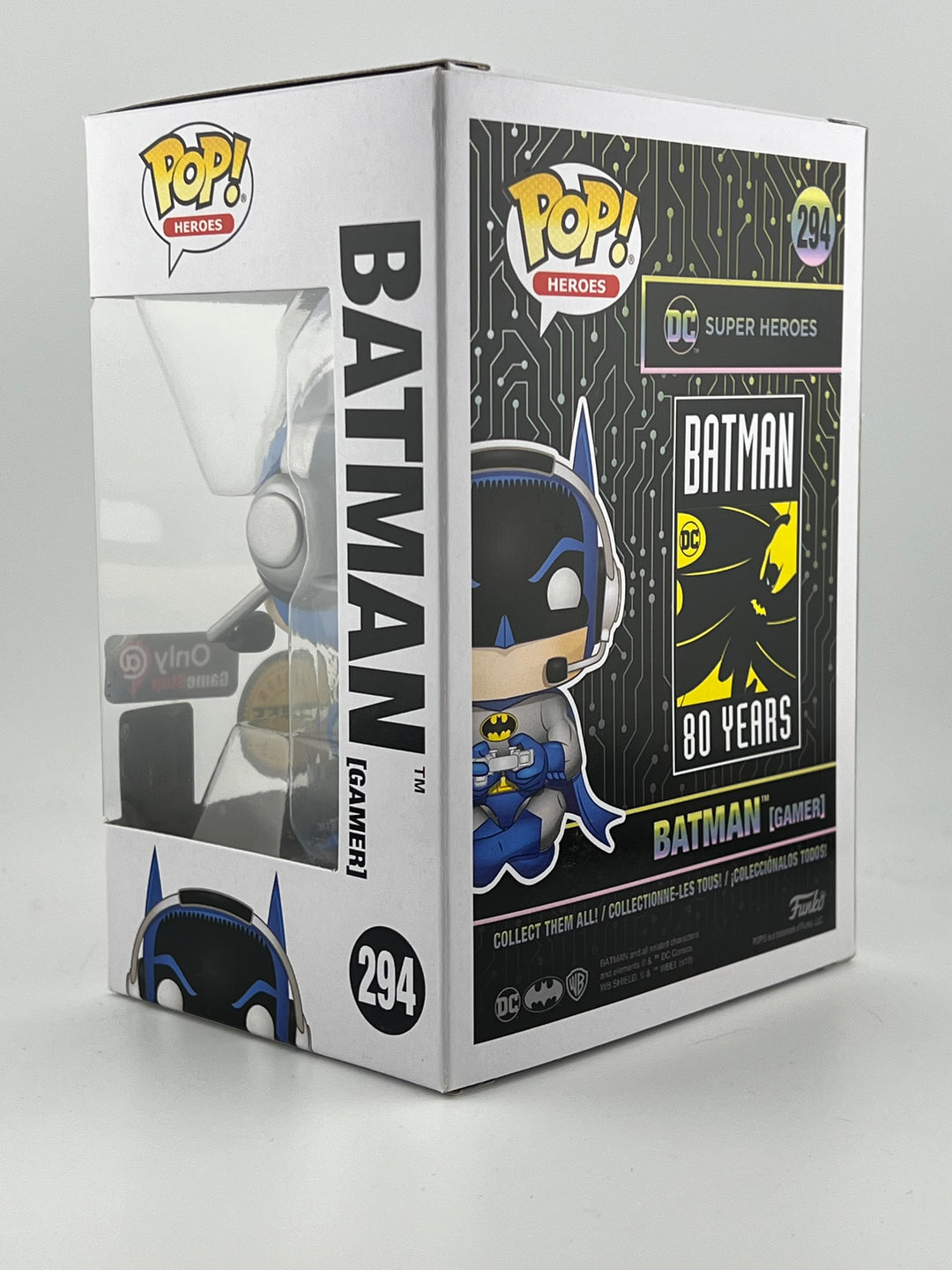 Funko Pop! Batman 294 Chase GameStop exclusive