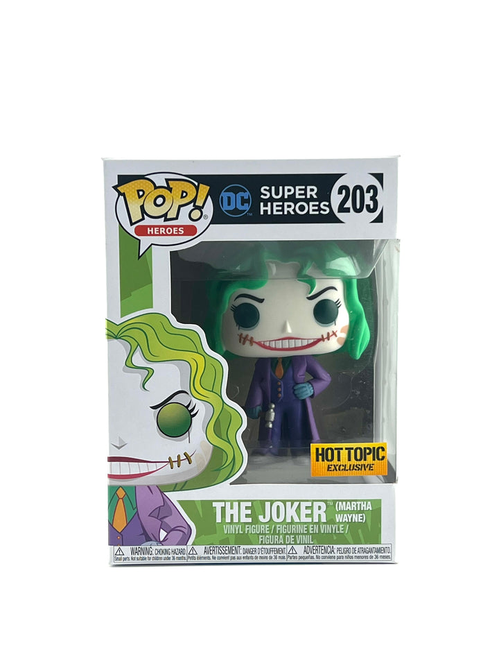 Funko pop! Dc: the joker (Martha Wayne) 203 (hottopic exclusive)