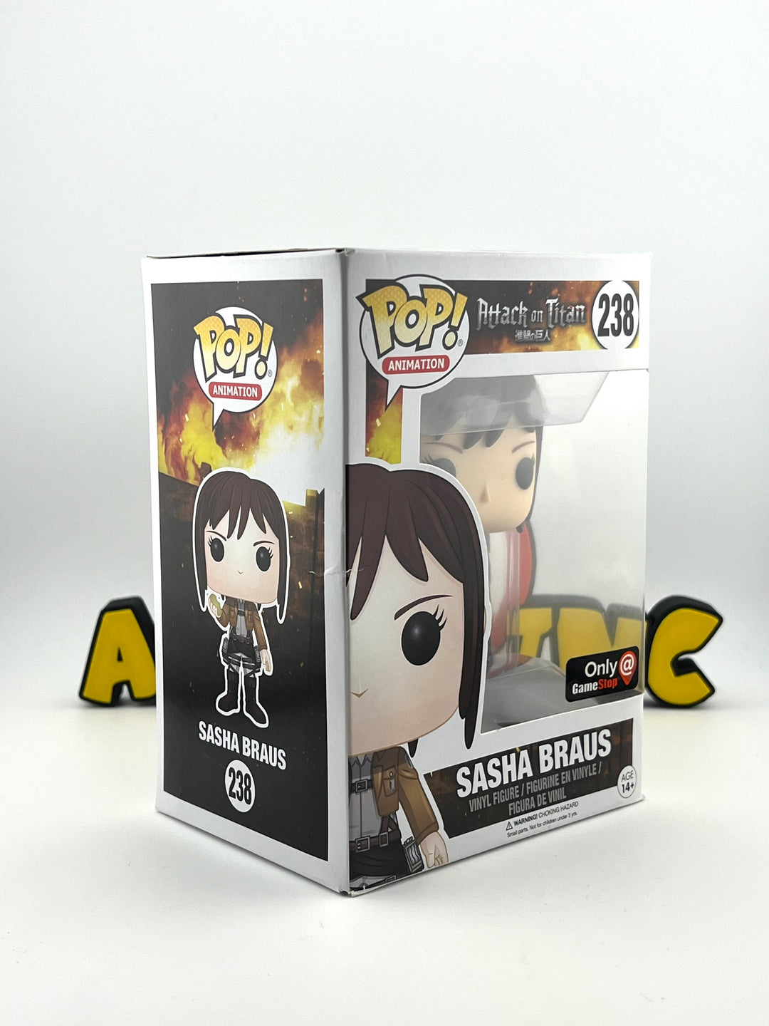 Funko Pop! Sasha Braus 238 (GameStop exclusive) *DAMAGE*