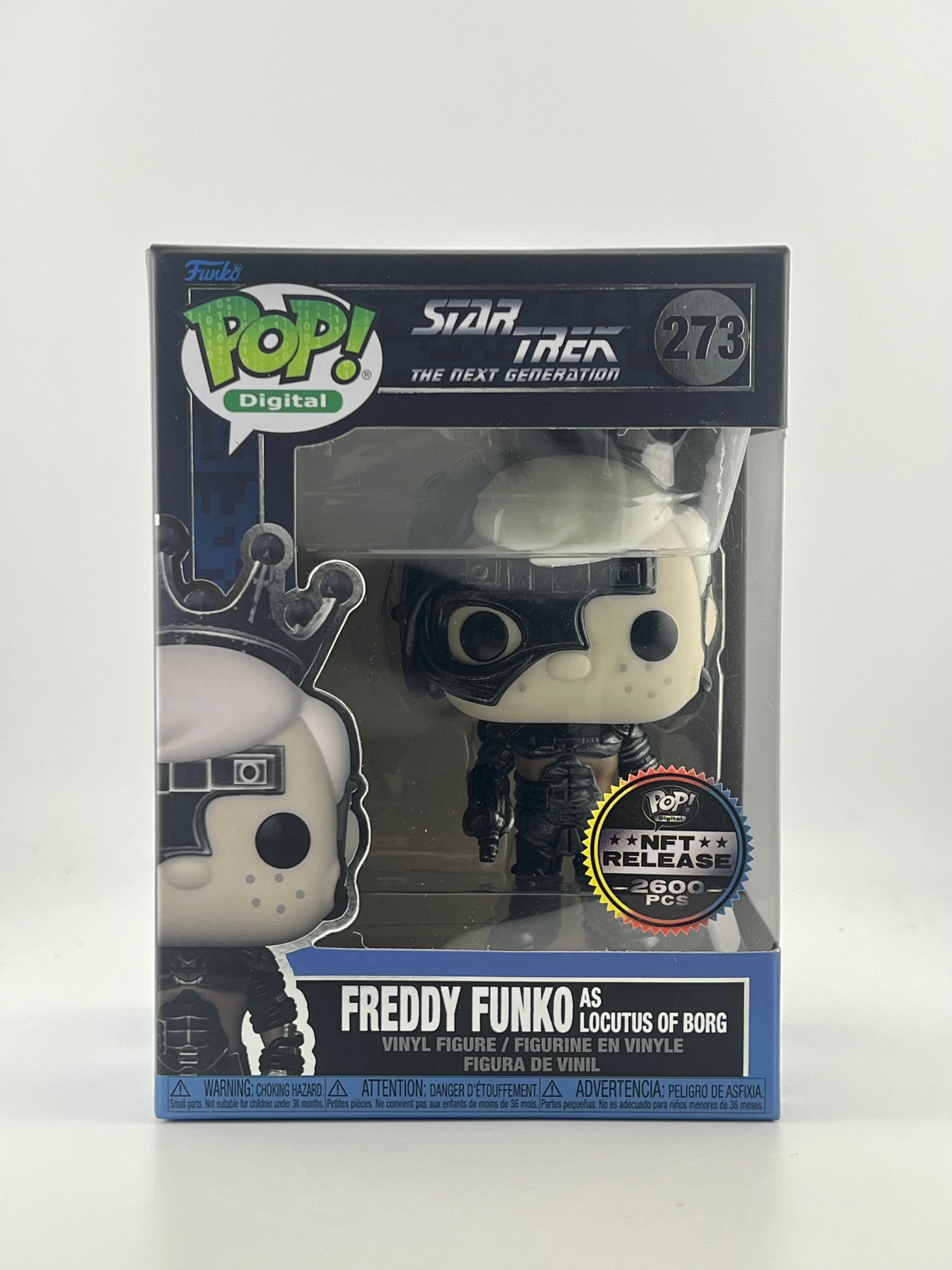 Funko Pop! FREDDY FUNKO AS LOCUTUS OF BORG 273 NFT LE2600