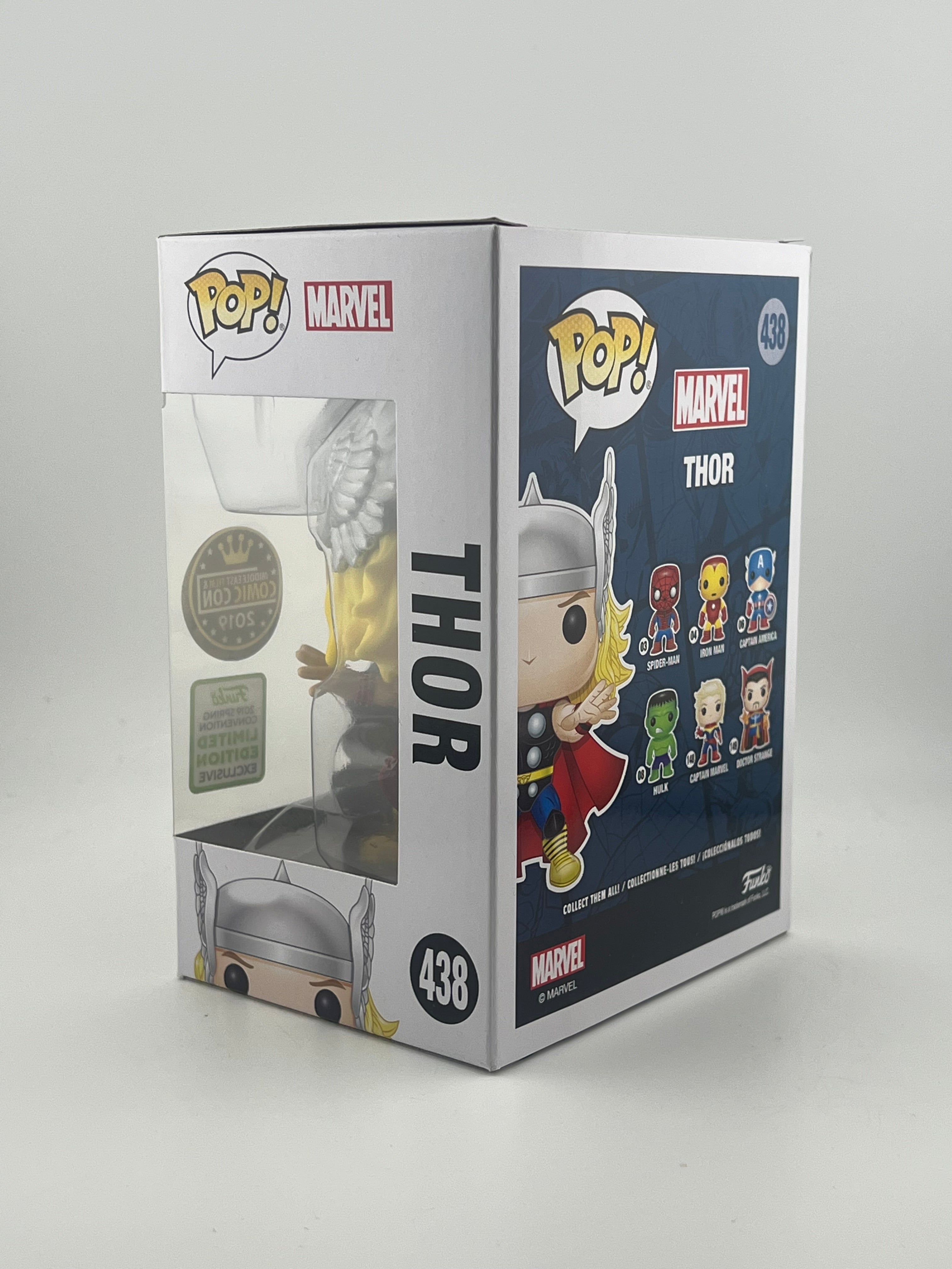 Funko Pop! THOR 438 2019 SPRING CONVENTION/2019 MIDDLE EAST FILM & COMIC CON Exclusive