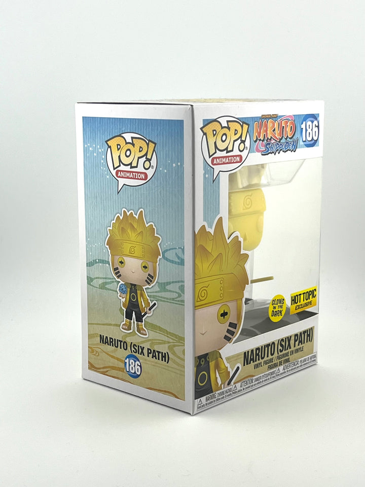 Funko pop! Naruto shippuden: Naruto (six path) 186 GITD (hottopic exclusive)