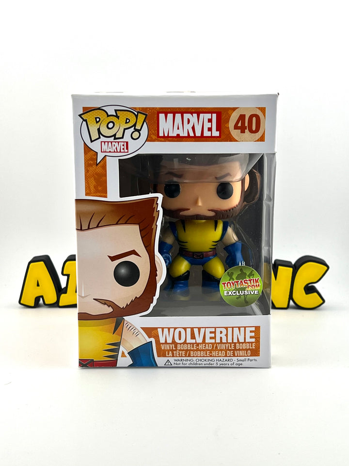 Funko Pop! Wolverine (Unmasked) 40 - Toytastik Exclusive - X-Men