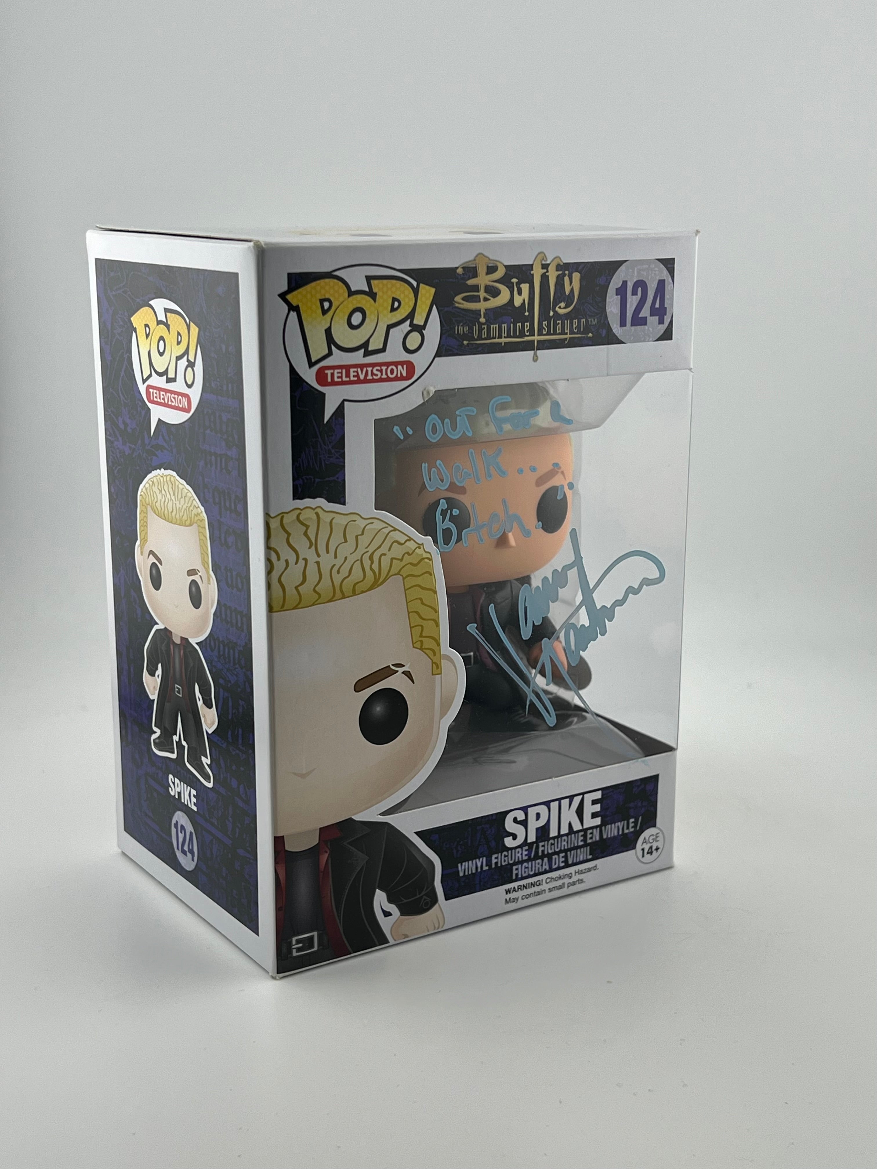 SIGNED SPIKE 124 - Buffy The Vampier Slayer + JSA - James Marsters