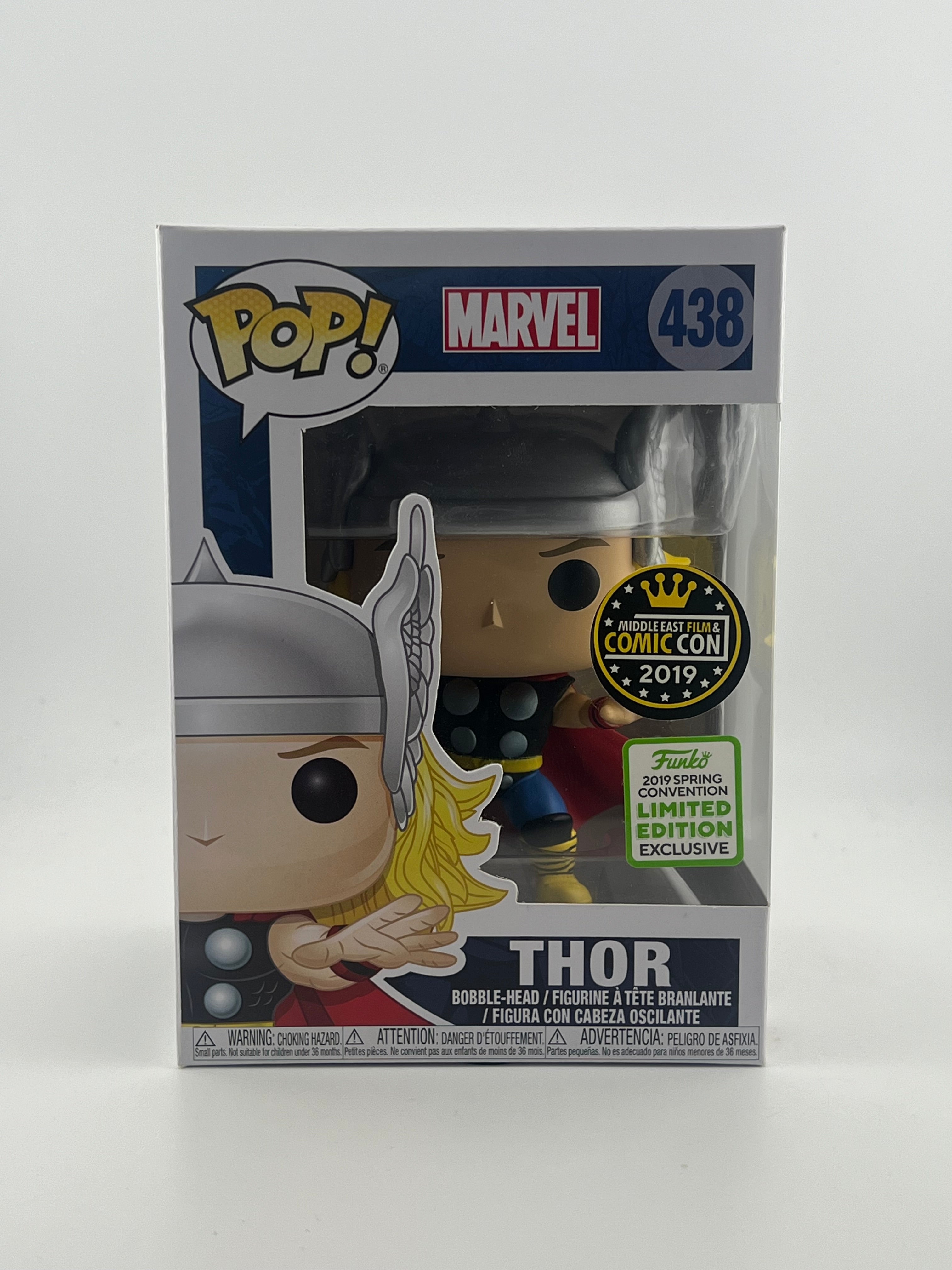 Funko Pop! THOR 438 2019 SPRING CONVENTION/2019 MIDDLE EAST FILM & COMIC CON Exclusive