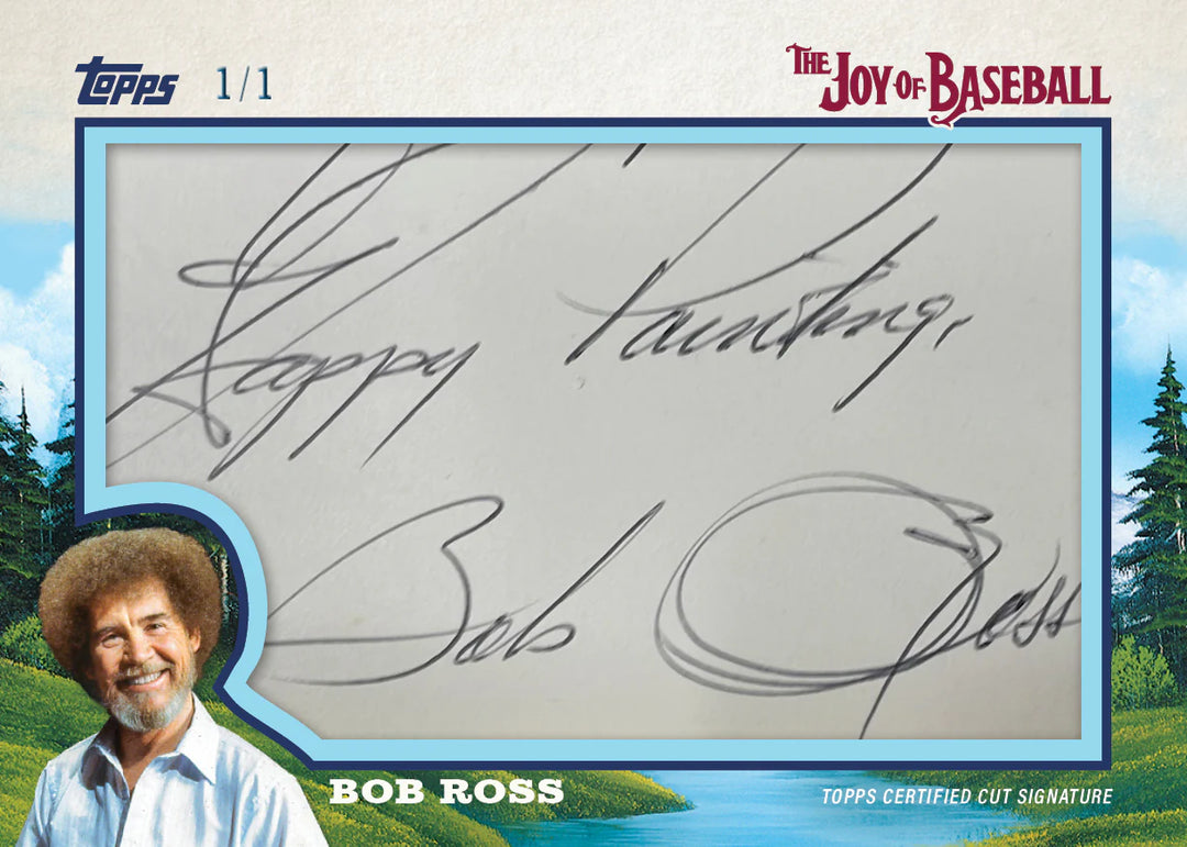 2025 Topps x Bob Ross: The Joy of Baseball - Collectors Box