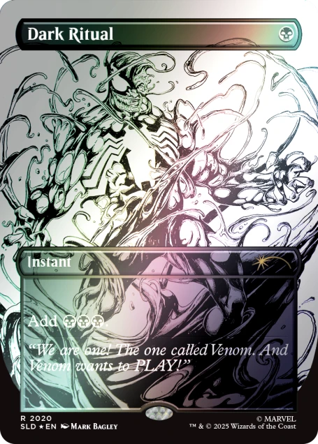 Secret Lair x Marvel's Spider-Man: Venom Unleashed (Inks) Foil Edition