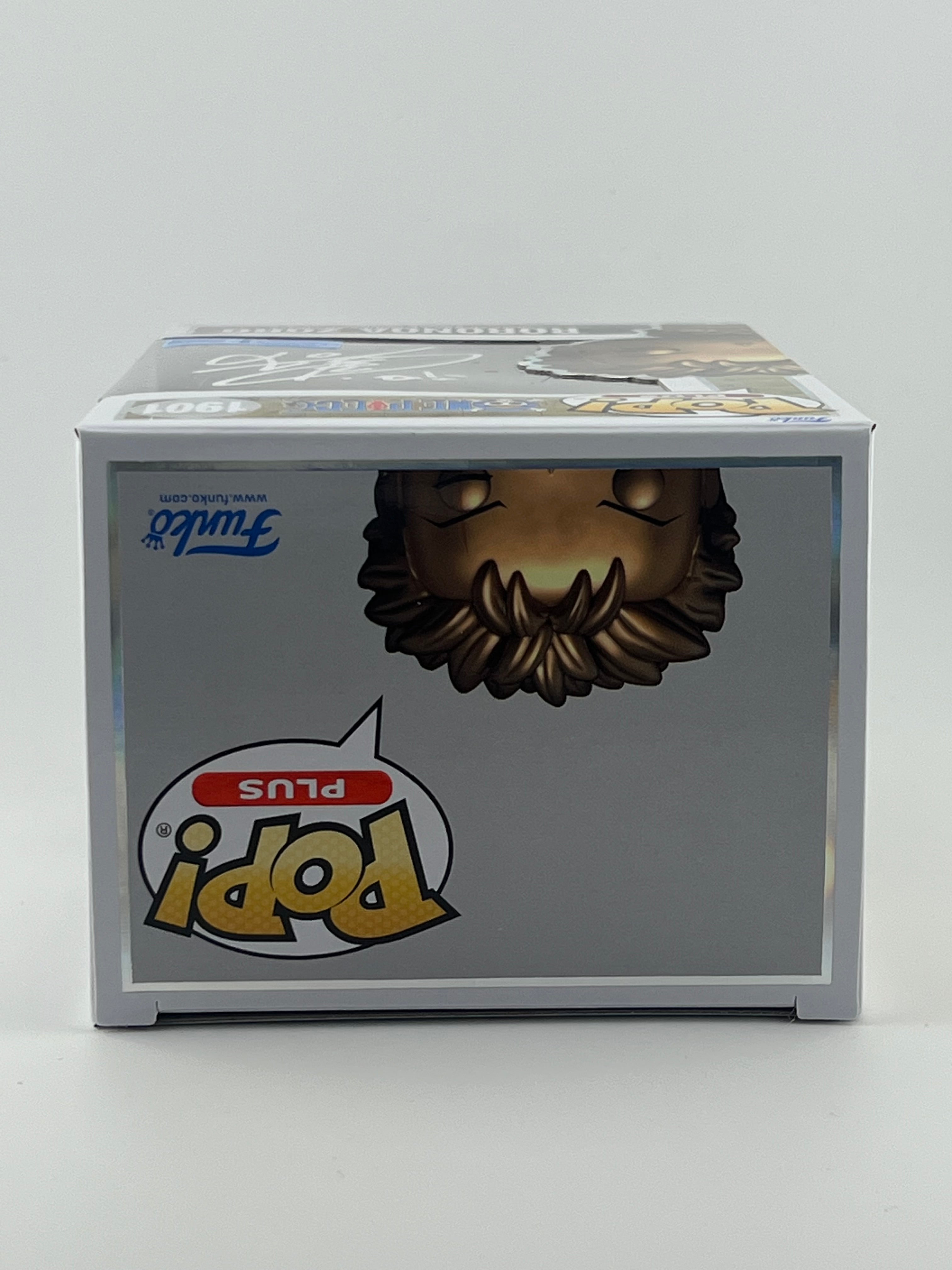 FUNKO POP! BRONZE STATUE RORONOA ZORO 1901 FUNKO SHOP EXCLUSIVE JVA SIGNED