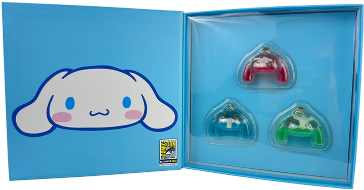 2025 SDCC Exclusive Sanrio Hello Kitty “Cinnamoroll” Tsunameez 3‑Pack Set