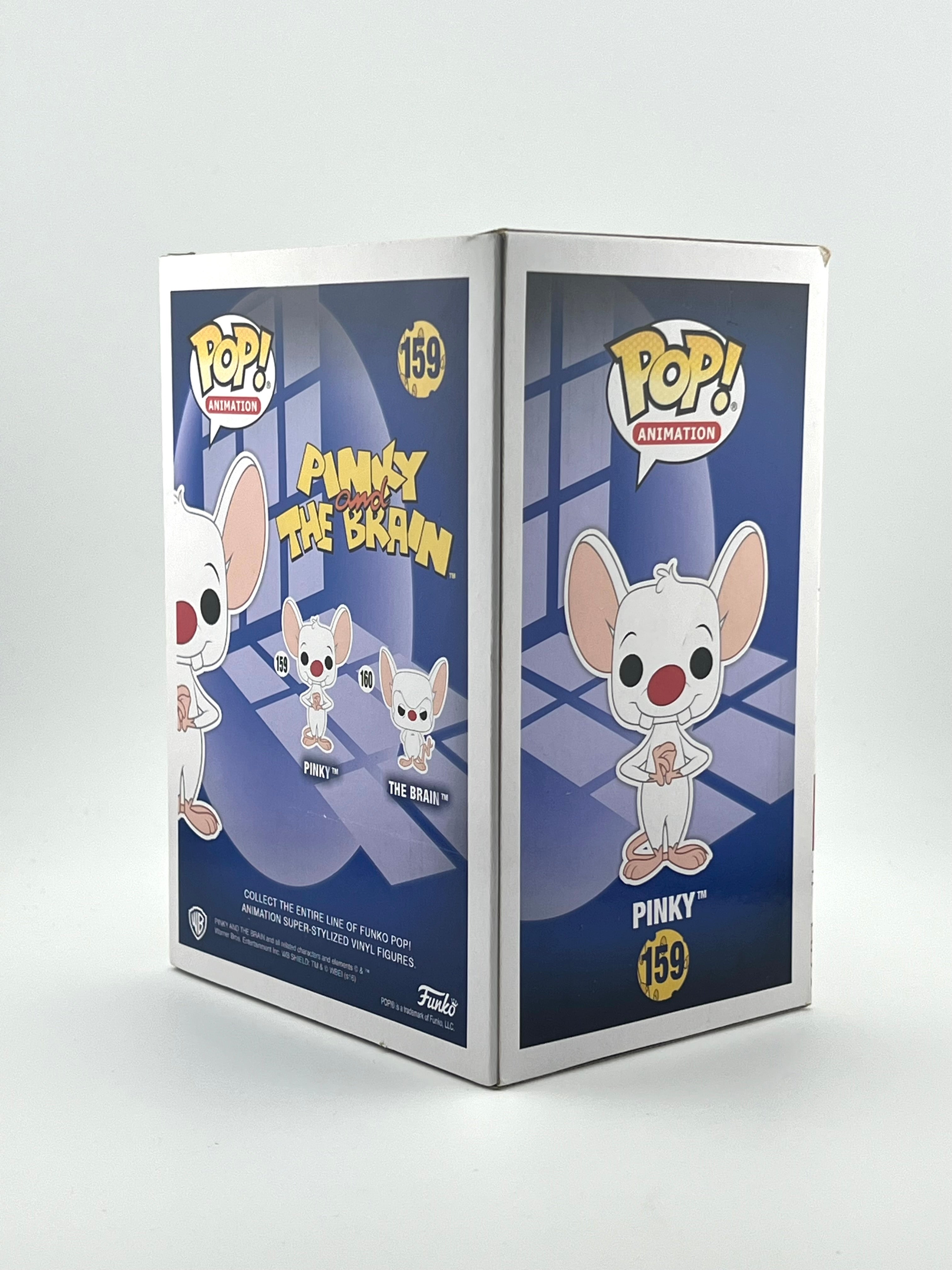 Pinky and the brain SIGNED funko pop newest