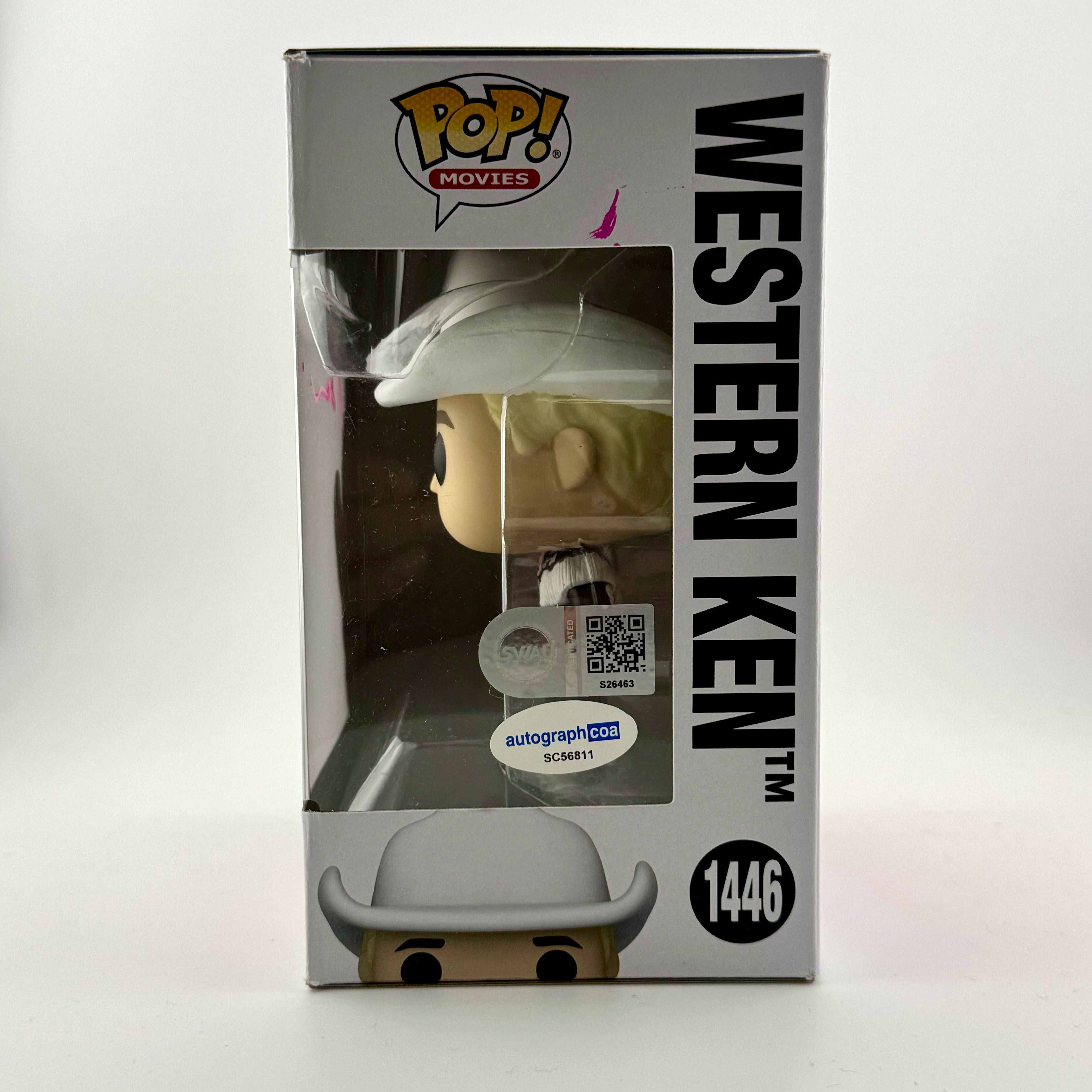 Signed Ryan Gosling - Western Ken 1446 Funko Pop! With COA - Barbie