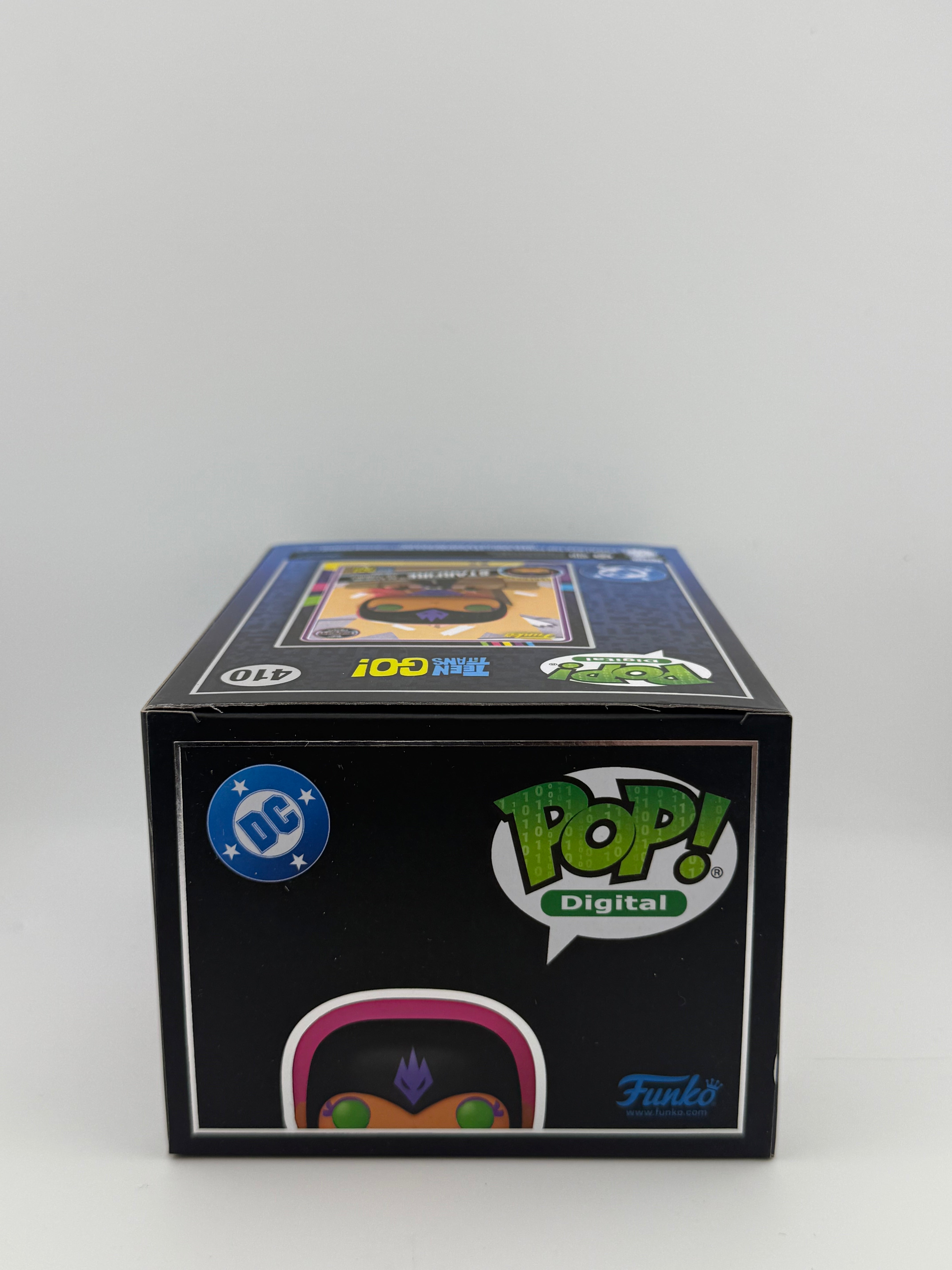 Funko POP! STARFIRE AS STARFIRE THE TERRIBLE 410 GITD NFT EXCLUSIVE LE 1096