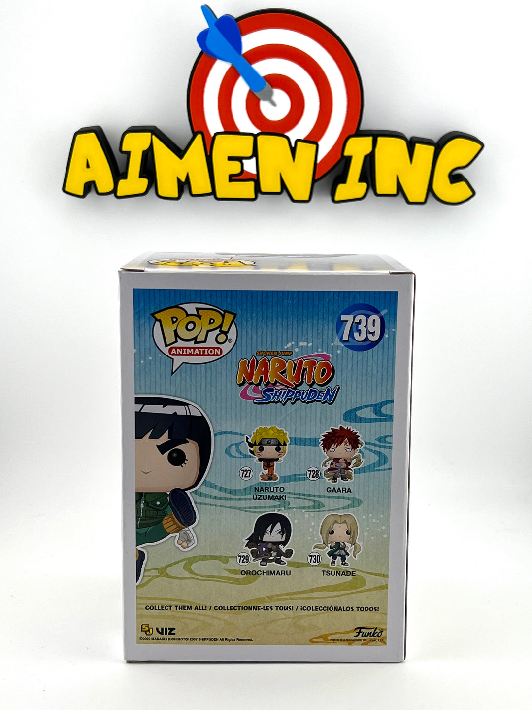 Naruto - Rock Lee 739 - Double Autographed By JVA Yōichi Masukawa and US VA Brian Donovan + Authentication - Funko Pop!