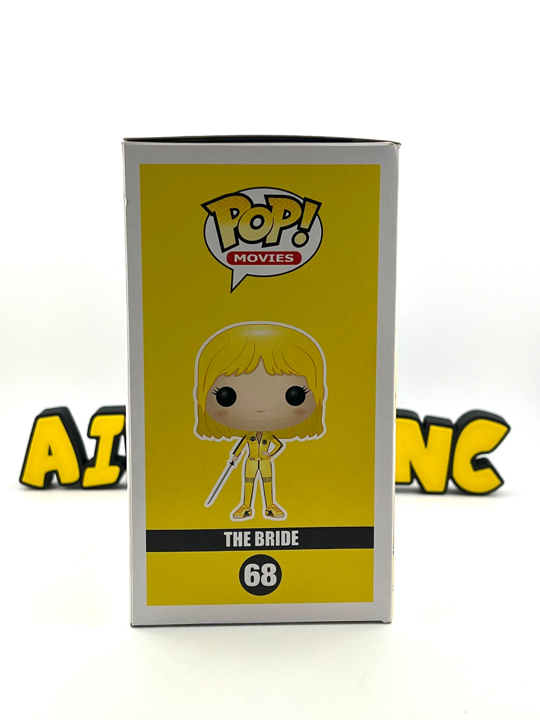 Funko Pop! The Bride 68 - Autographed By Uma Thurman (Beckett Authenticated) - Kill Bill