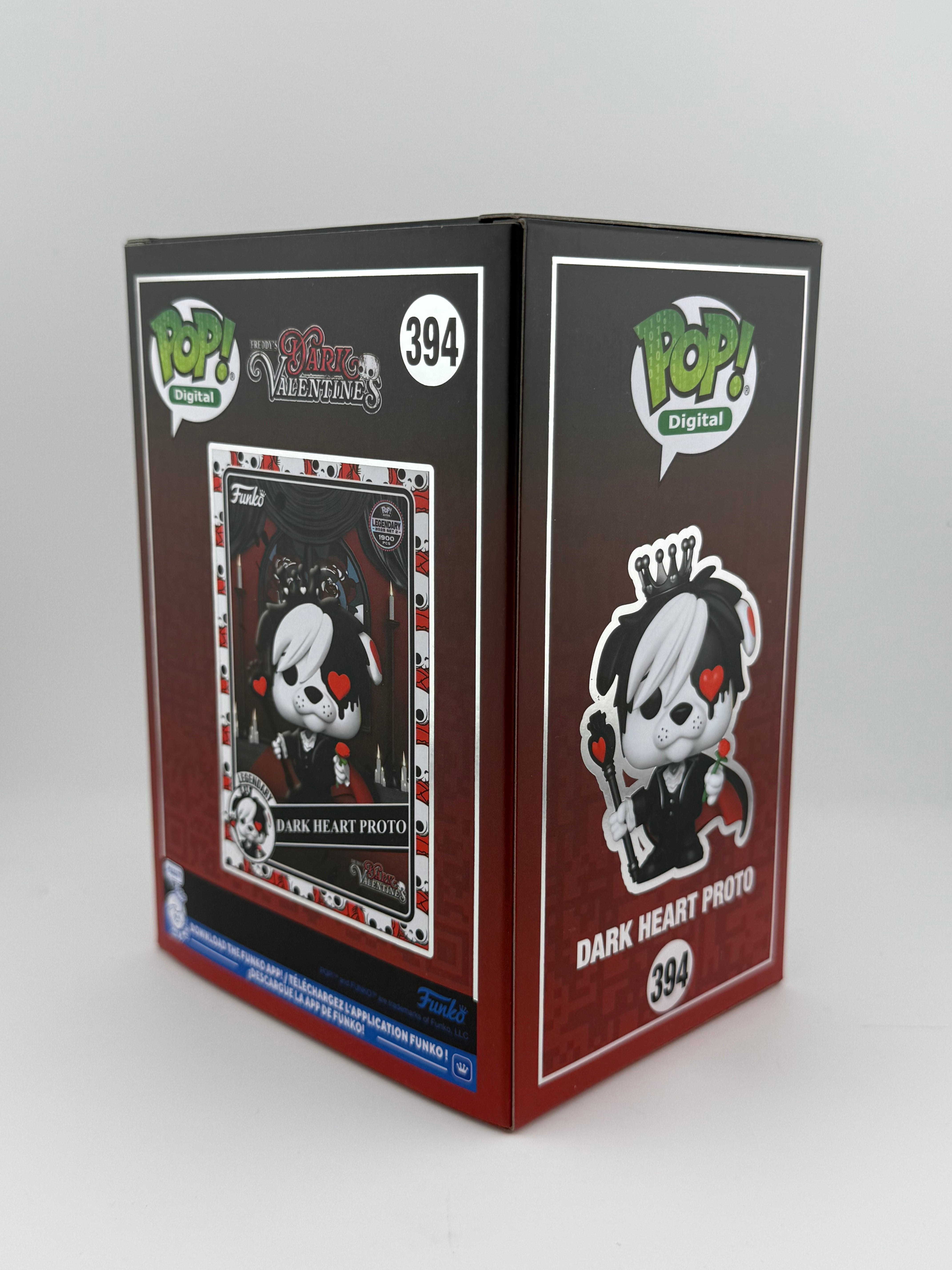 Funko POP! DARK HEART PROTO 394 NFT EXCLUSIVE LE 865