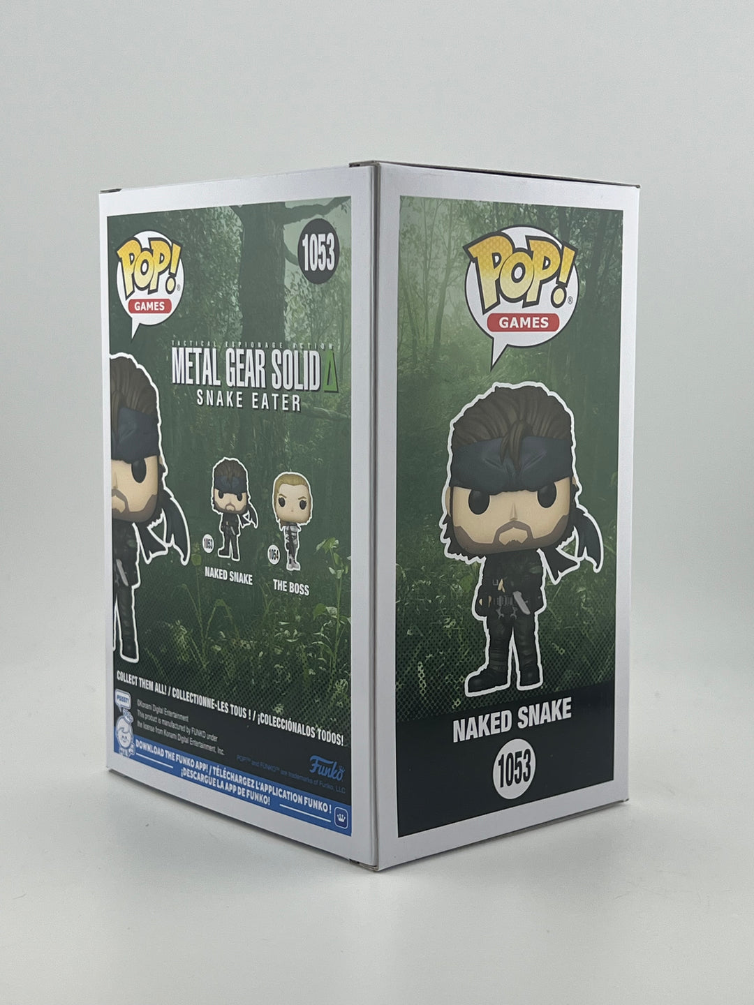 Signed Naked Snake - Metal Gear Solid - David Hayter - Funko Pop + JSA