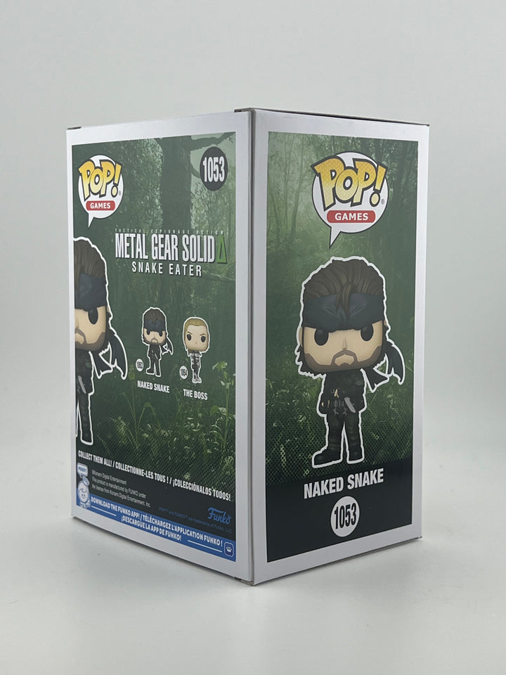 Signed Naked Snake - Metal Gear Solid - David Hayter - Funko Pop + JSA