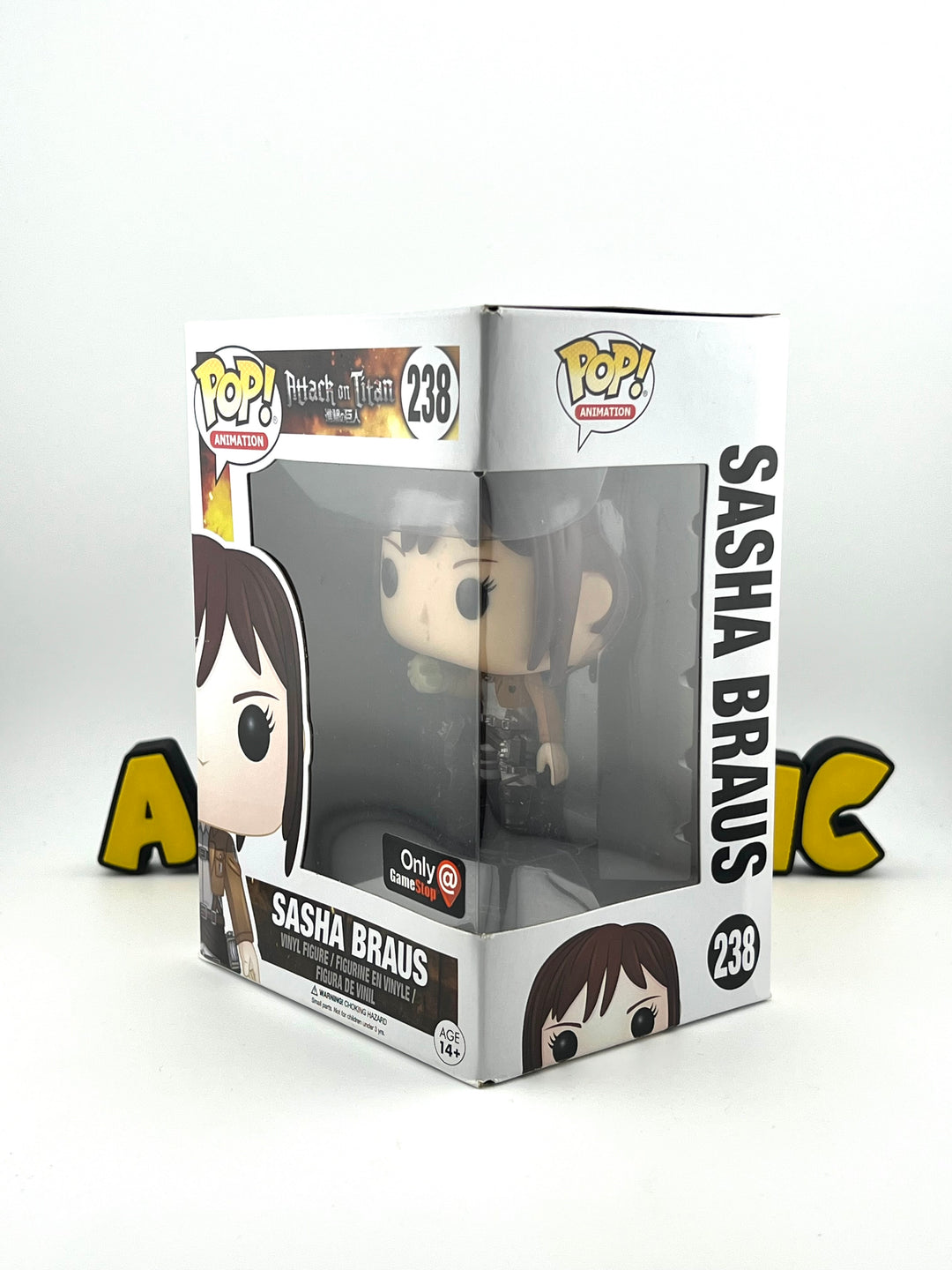 Funko Pop! Sasha Braus 238 (GameStop exclusive) *DAMAGE*