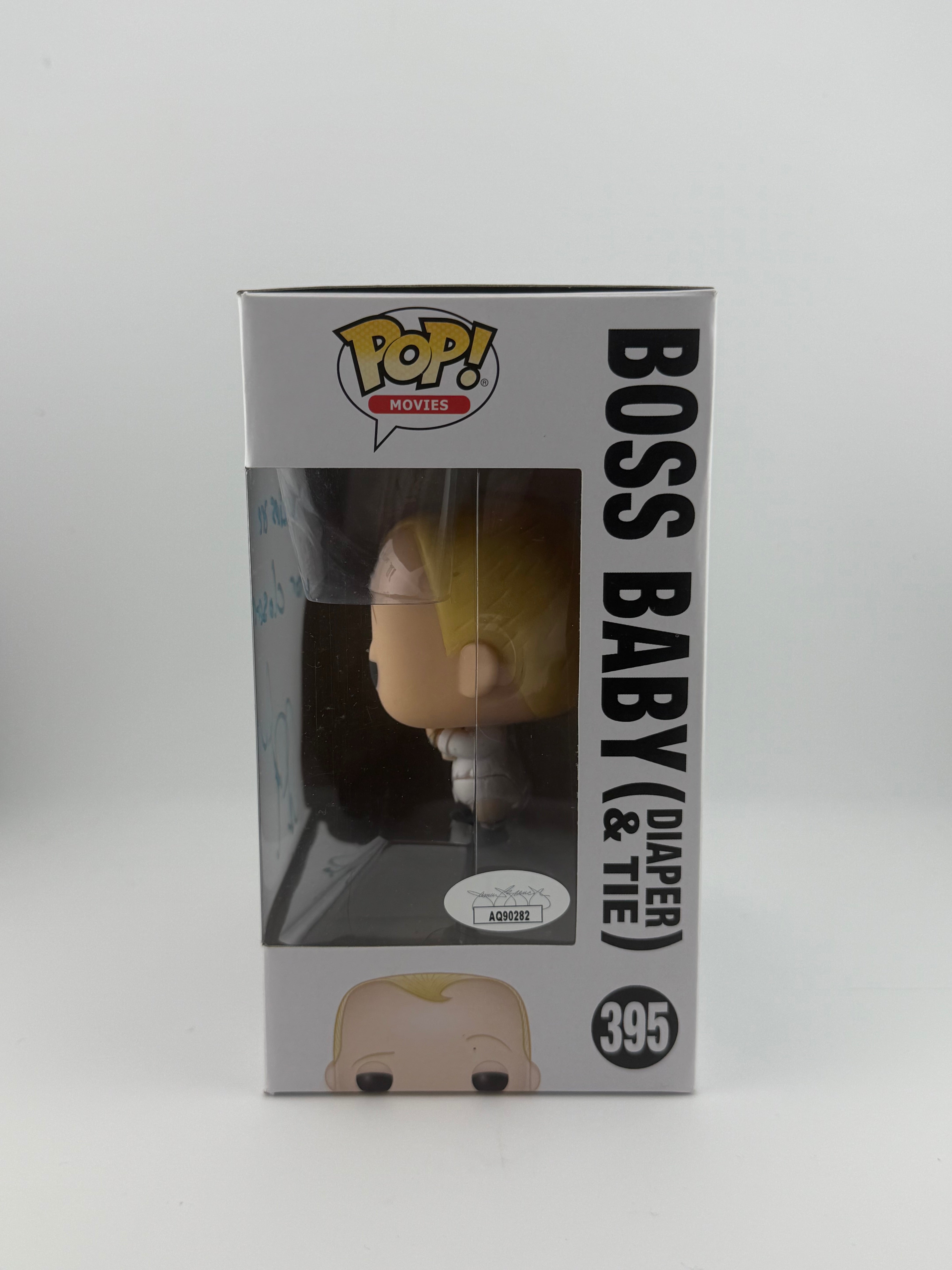 Funko POP! SIGNED BOSS BABY DIAPER & TIE 395 (ALEC BALDWIN) + JSA