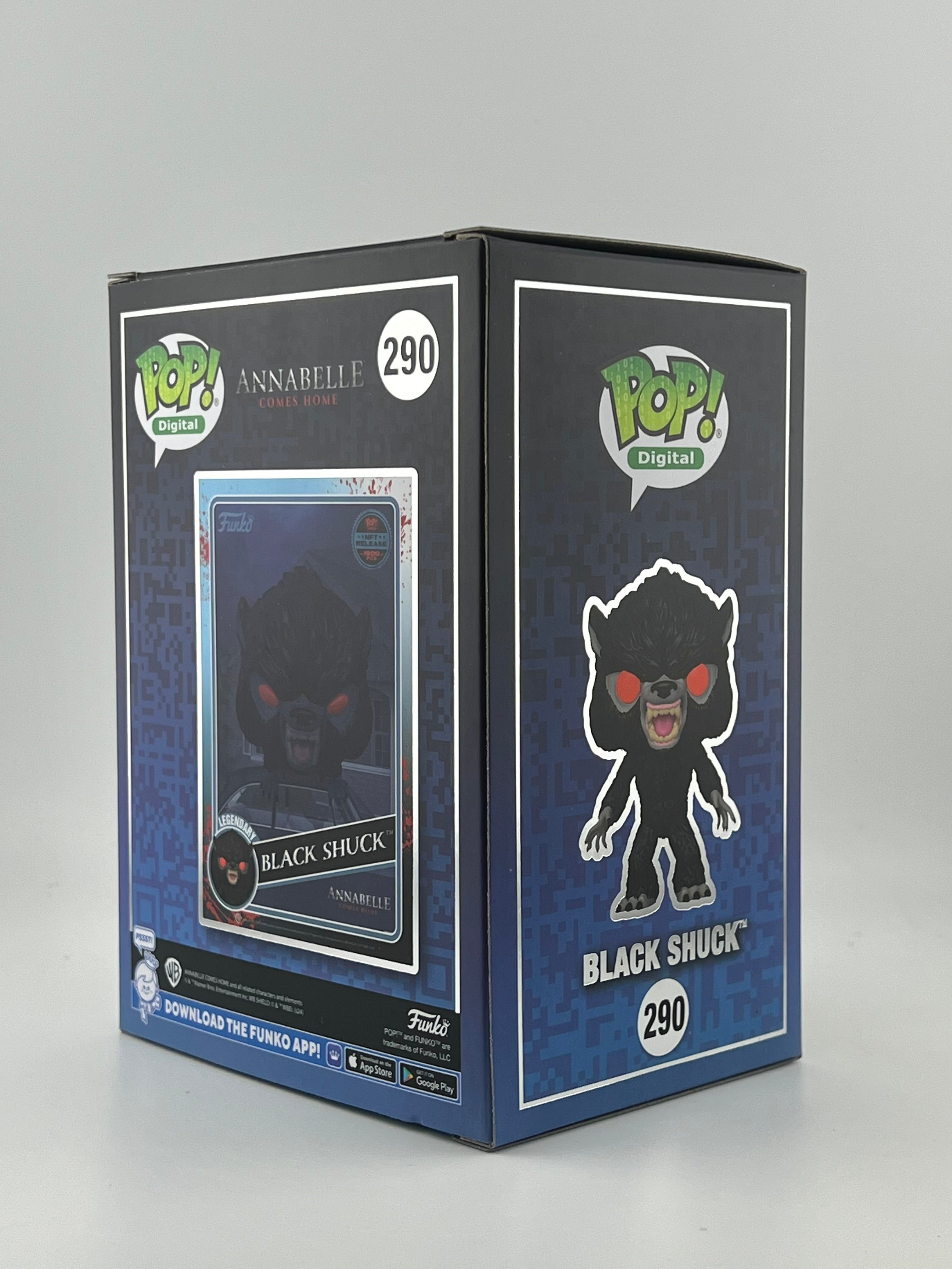 Funko Pop! BLACK SHUCK 290 NFT LE1900