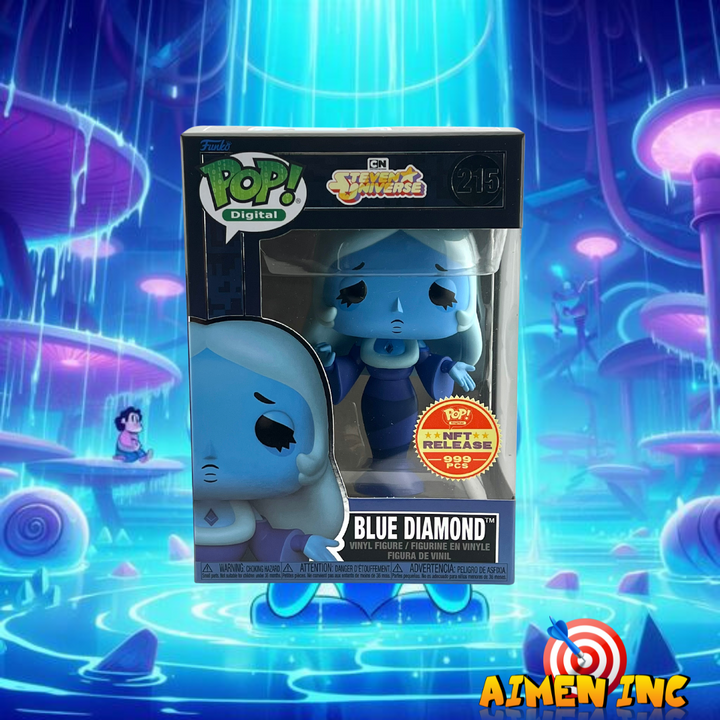 Funko Pop! Blue Diamond 215 (999 Pieces) NFT Release - Steven Universe