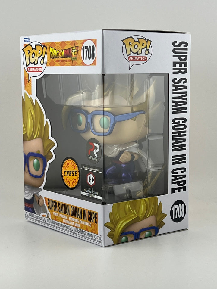 Funko Pop! Super Saiyan Gohan In Cape 1708 Chase PR Chalice Exclusive