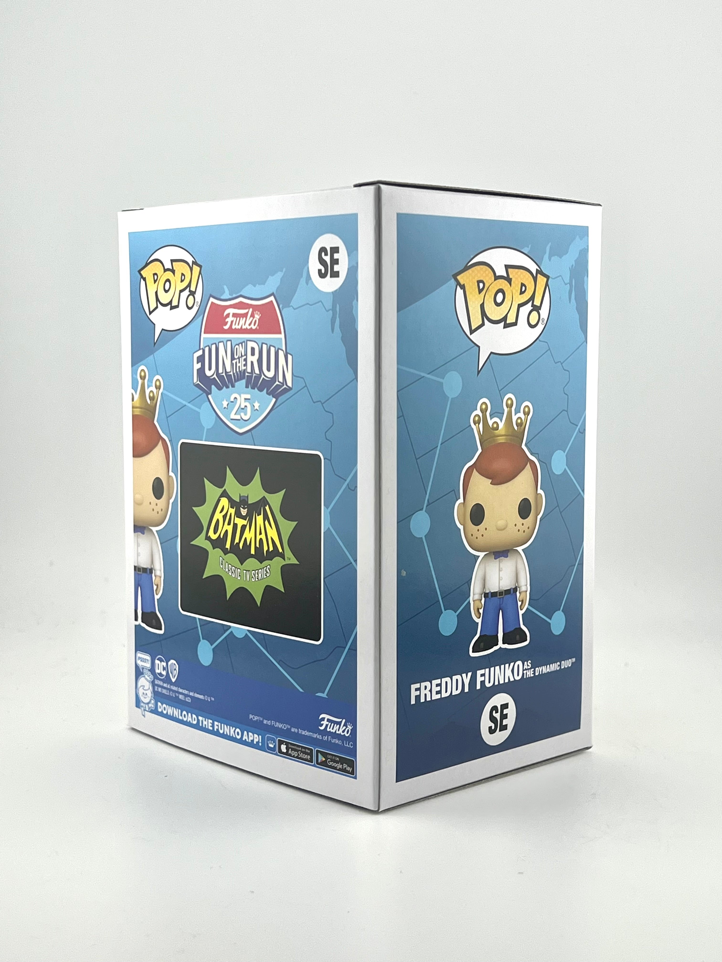 Funko Pop! FREDDY FUNKO AS THE DYNAMIC DUO (Batman)SE 2023 FUN ON THE RUN EXCLUSIVE