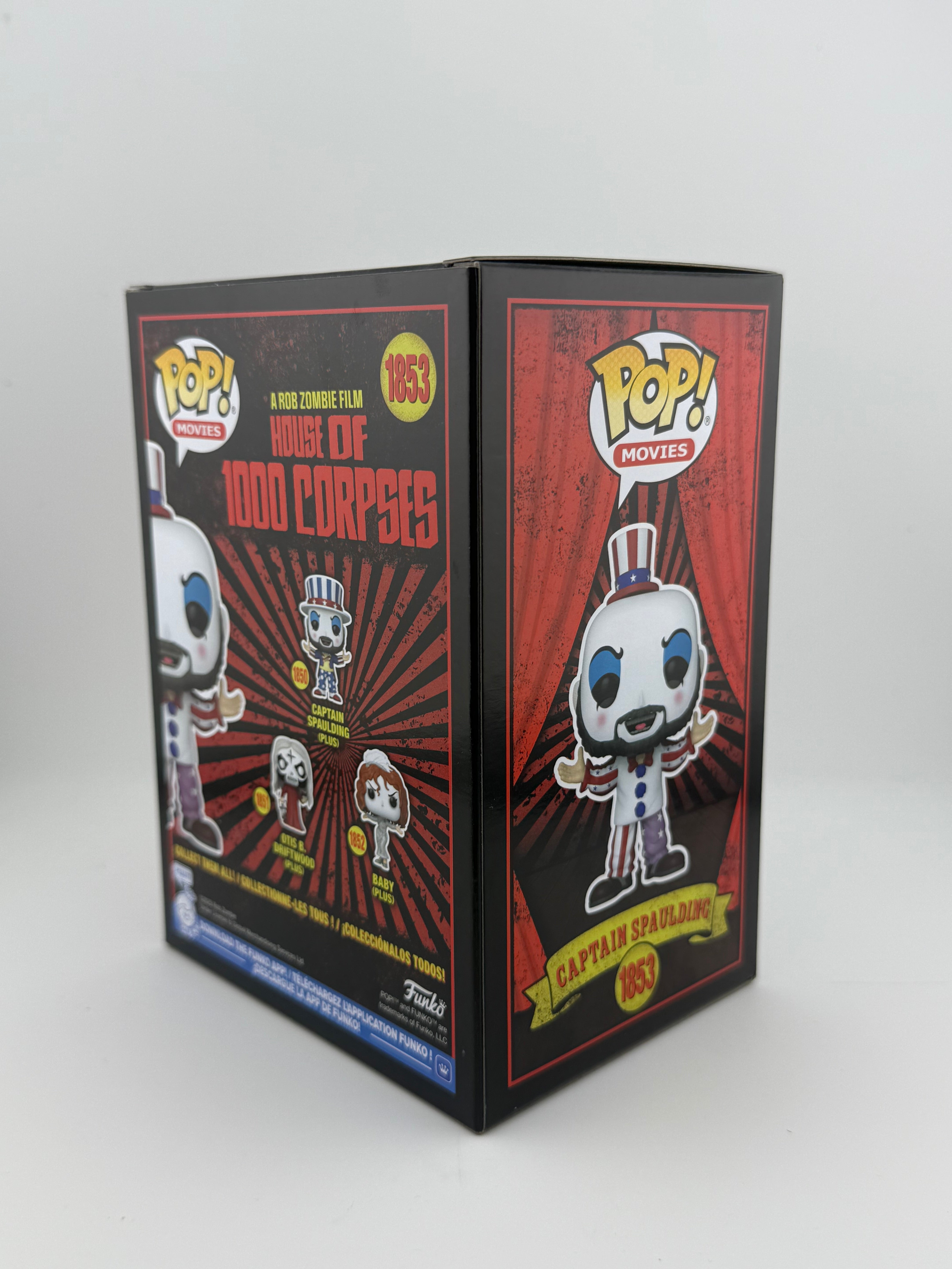 Funko POP! CAPTAIN SPAULDING 1853 SCARE FAIR EXCLUSIVE 2025 LE 9500