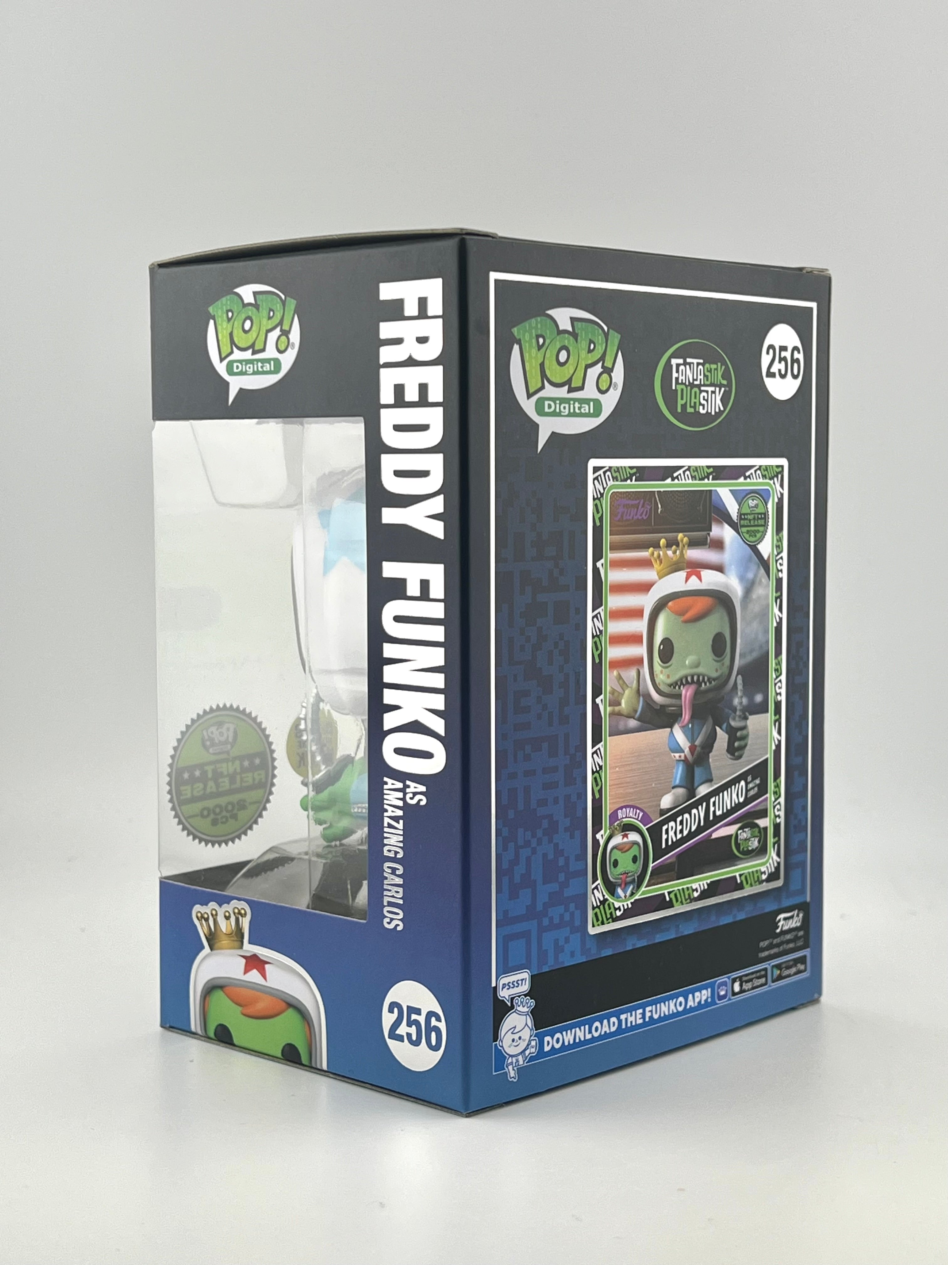 Funko Pop! FREDDY FUNKO AS AMAZING CARLOS 256 NFT LE2000