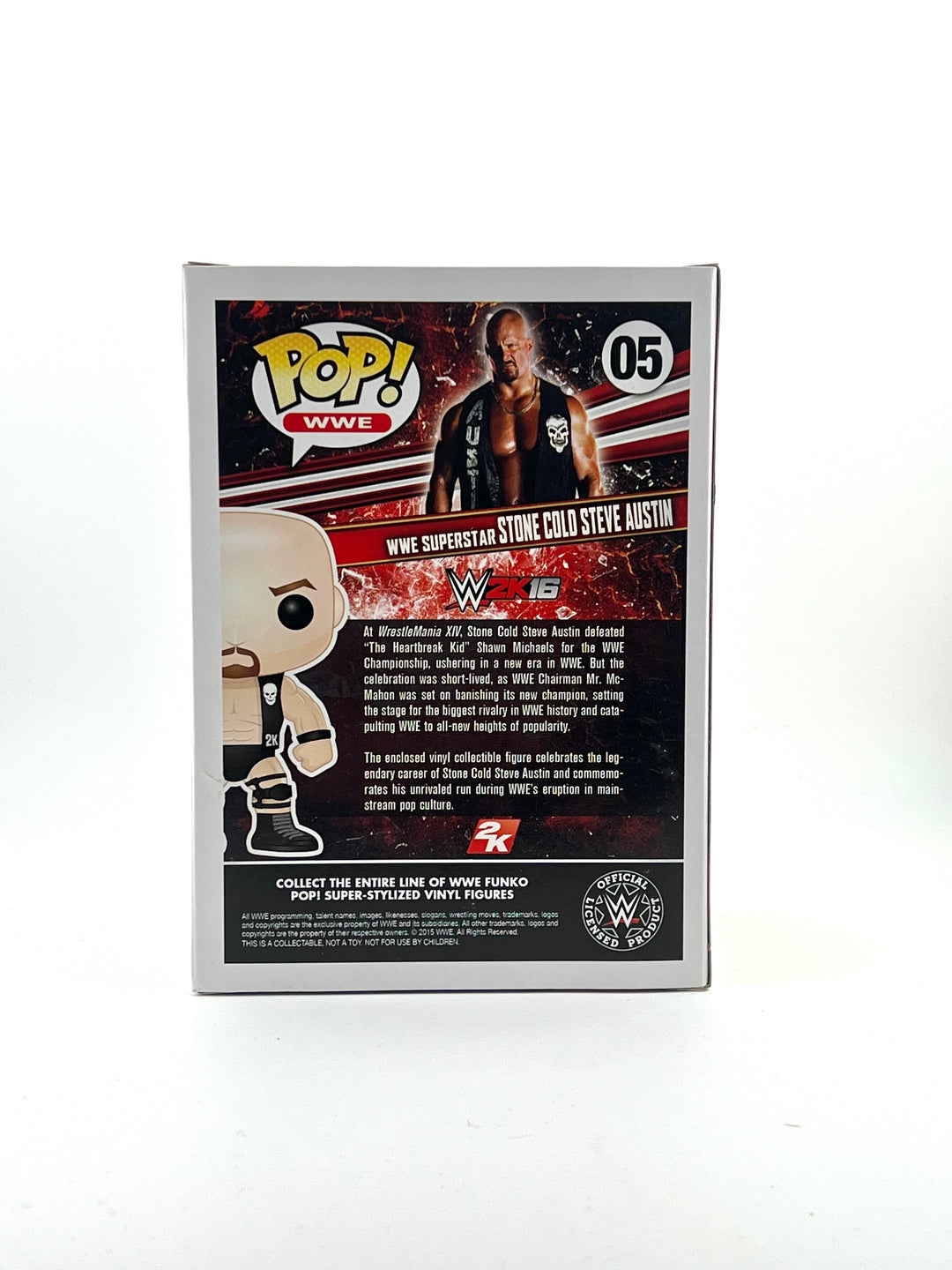 Funko Pop! Stone Cold Steve Austin 05 - GameStop Exclusive 2015