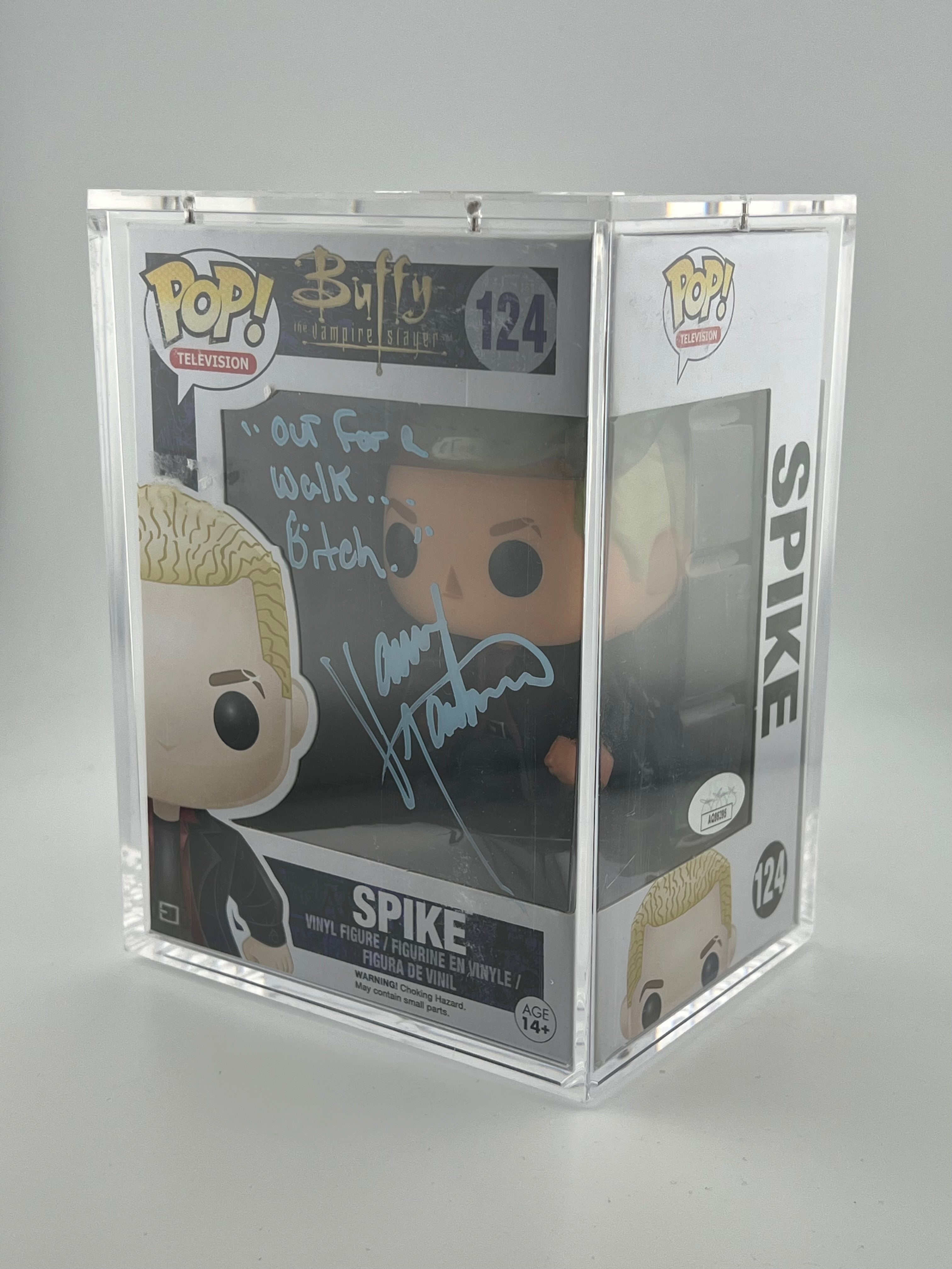 SIGNED SPIKE 124 - Buffy The Vampier Slayer + JSA - James Marsters
