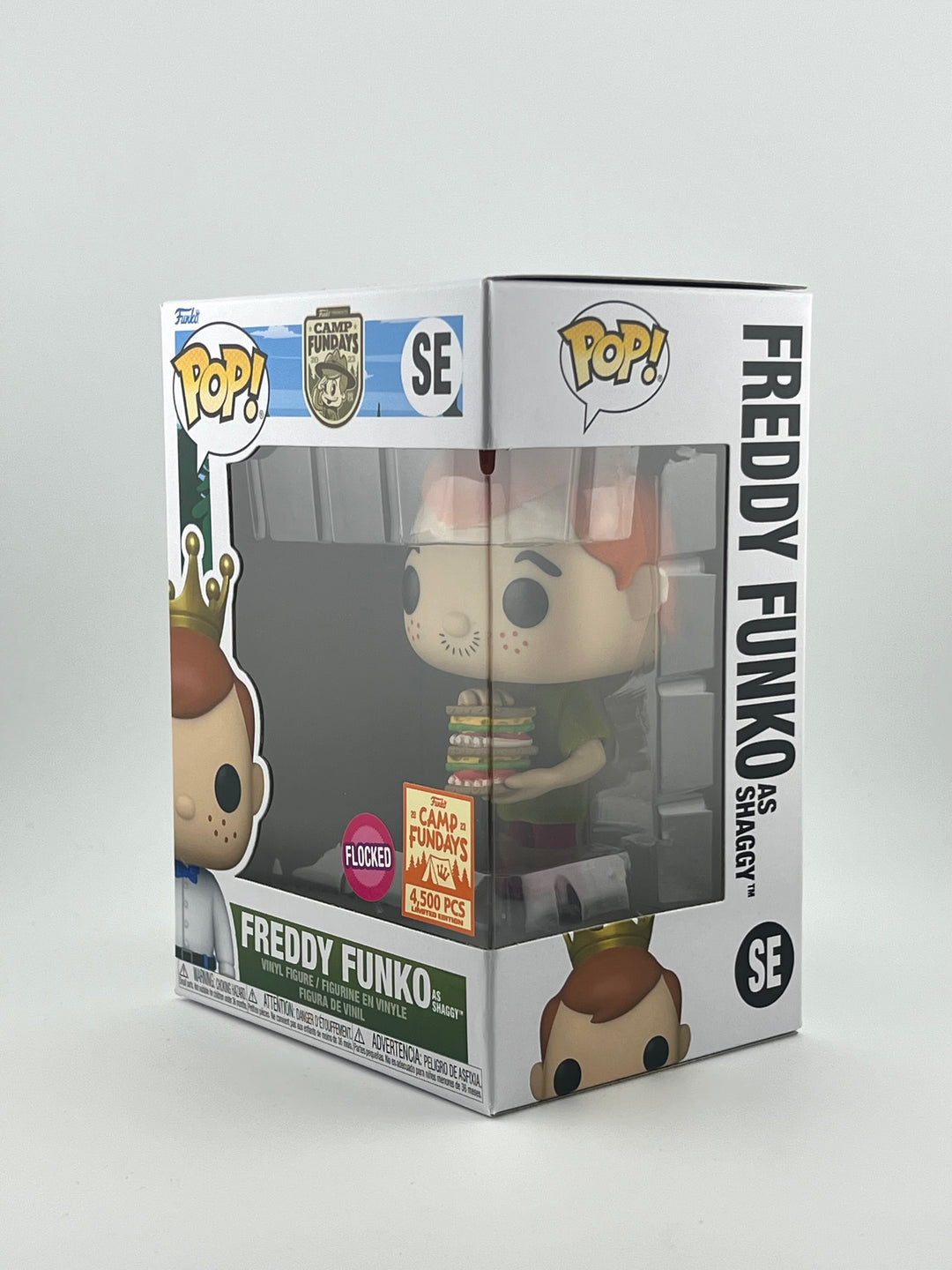 Funko pop! Freddy funko as shaggy flocked - (4,500 pcs)