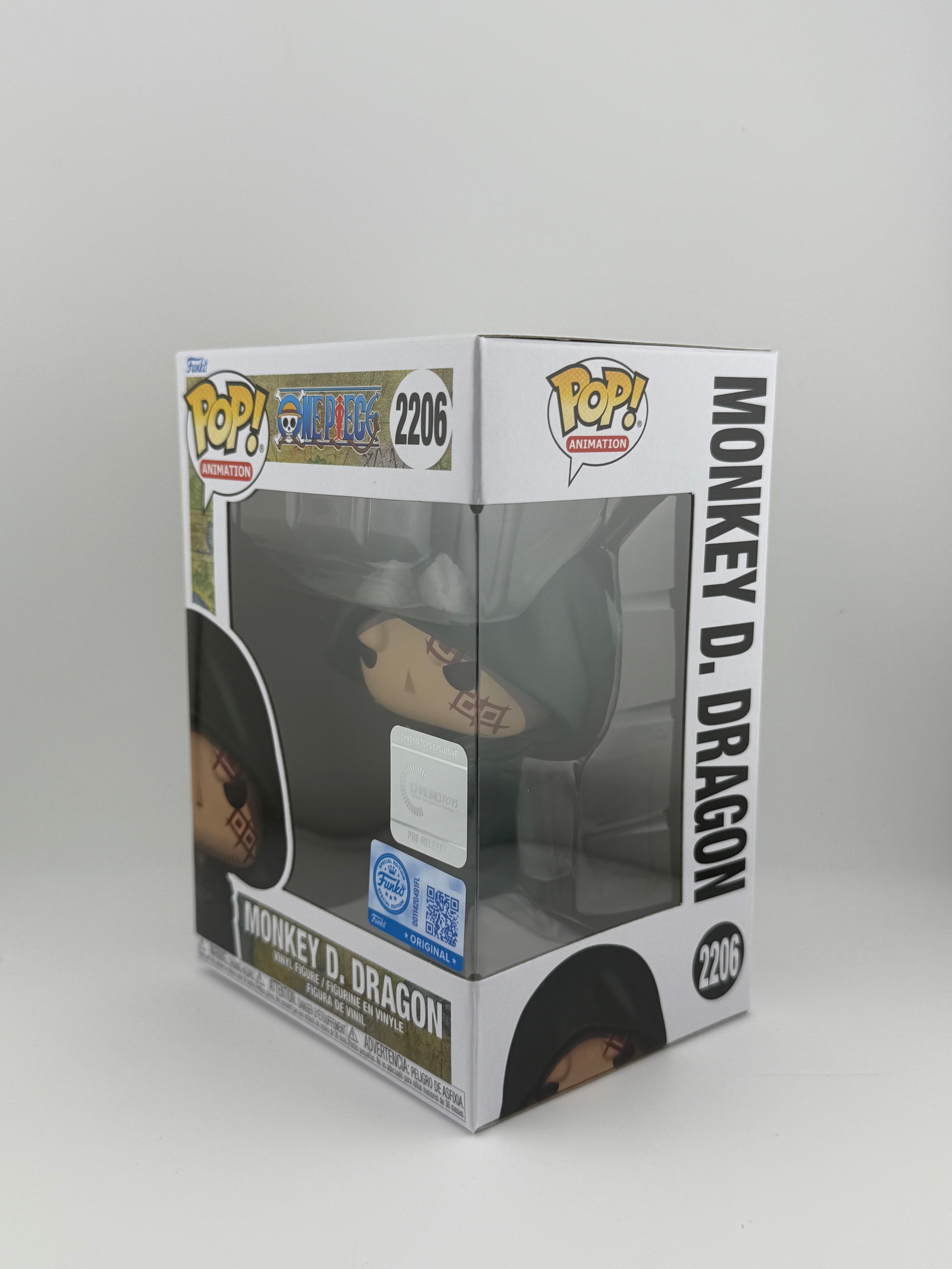 Funko POP! MONKEY D. DRAGON 2206 CHRONO TOYS EXCLUSIVE