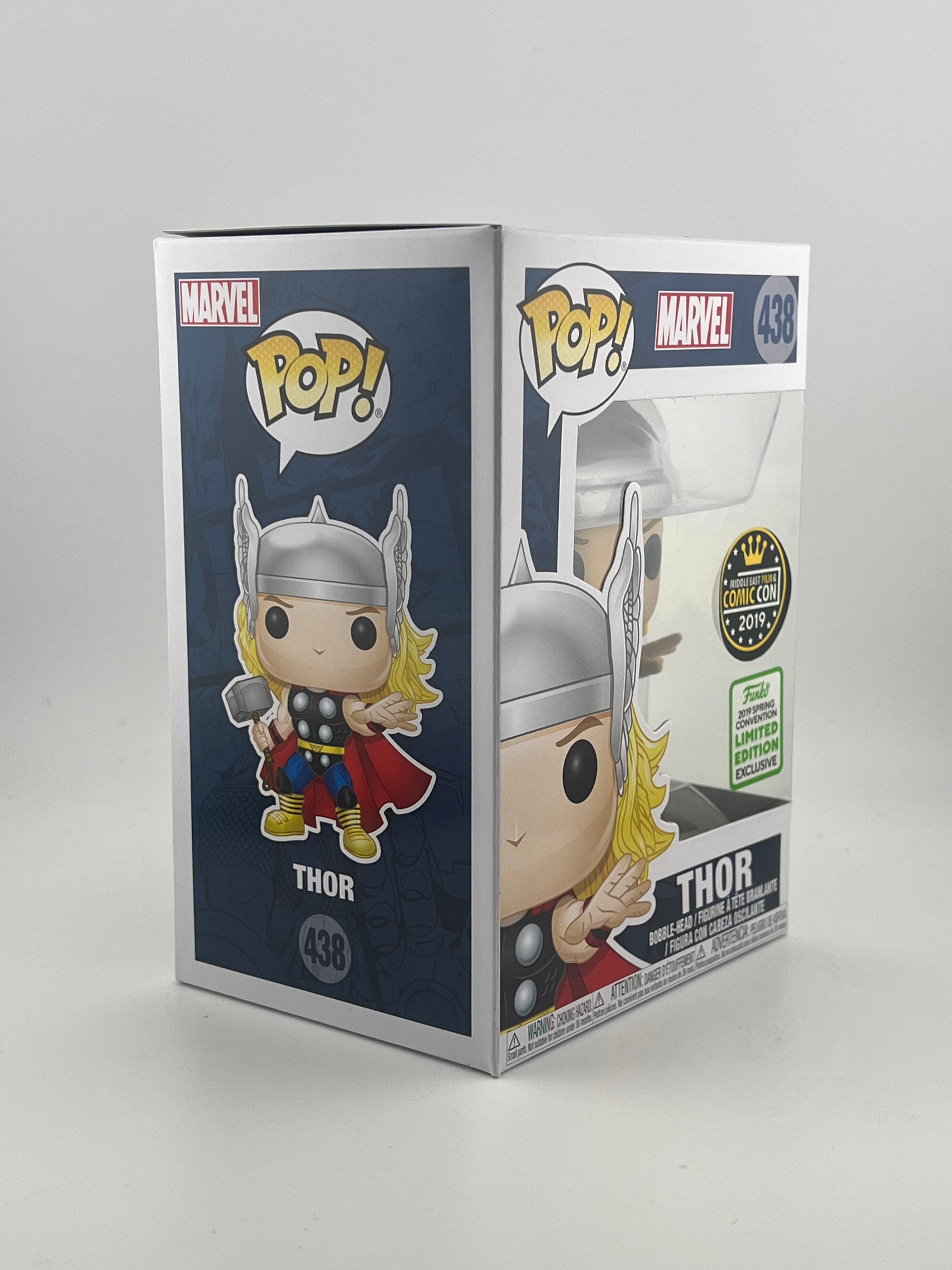 Funko Pop! THOR 438 2019 SPRING CONVENTION/2019 MIDDLE EAST FILM & COMIC CON Exclusive