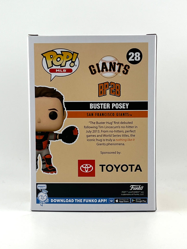 Funko Pop! Buster Posey 28 Autographed by Buster Posey SF GIANTS Authenticated