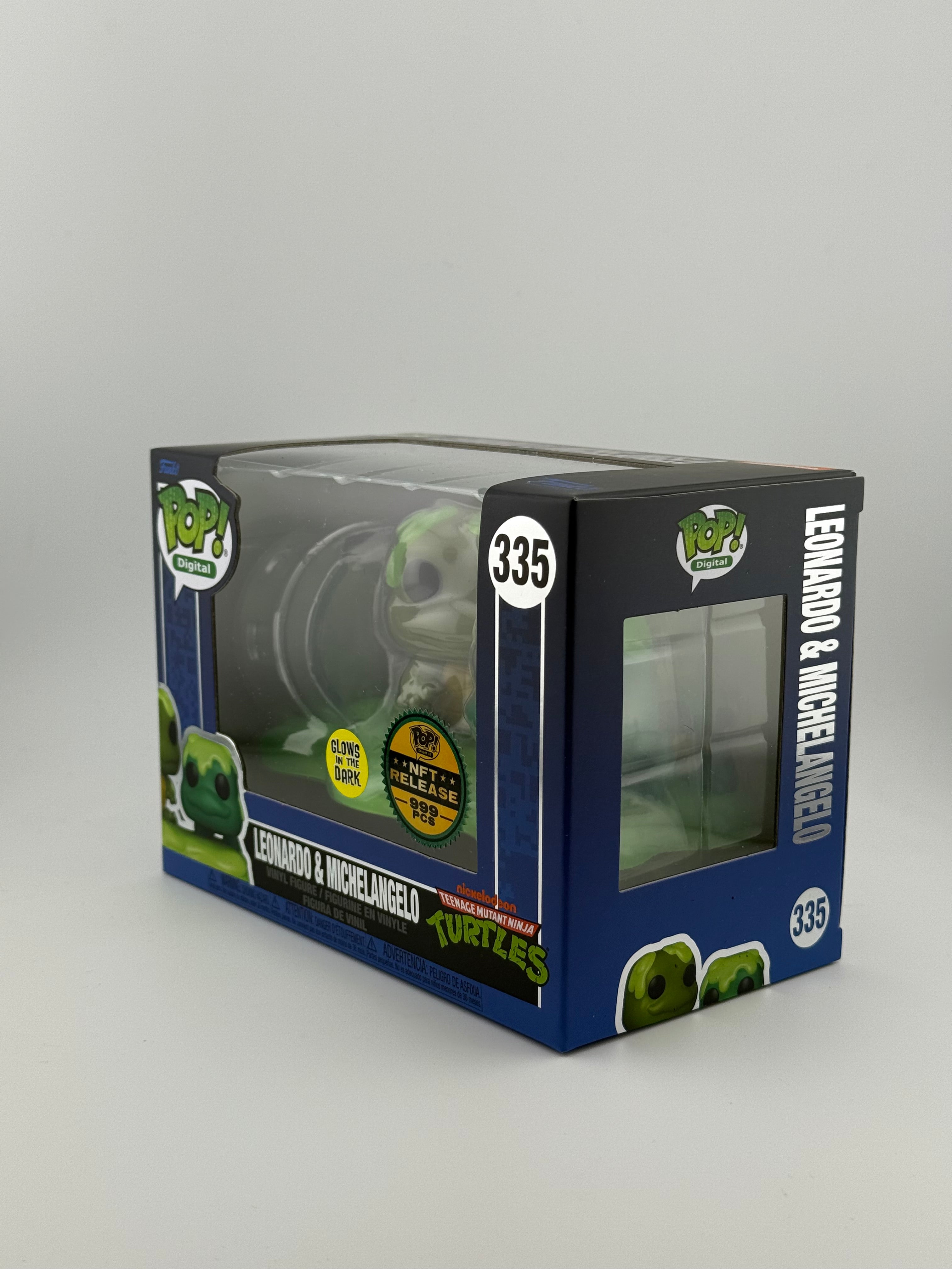 Funko Pop! Leonardo & Michelangelo 335 NFT GRAIL