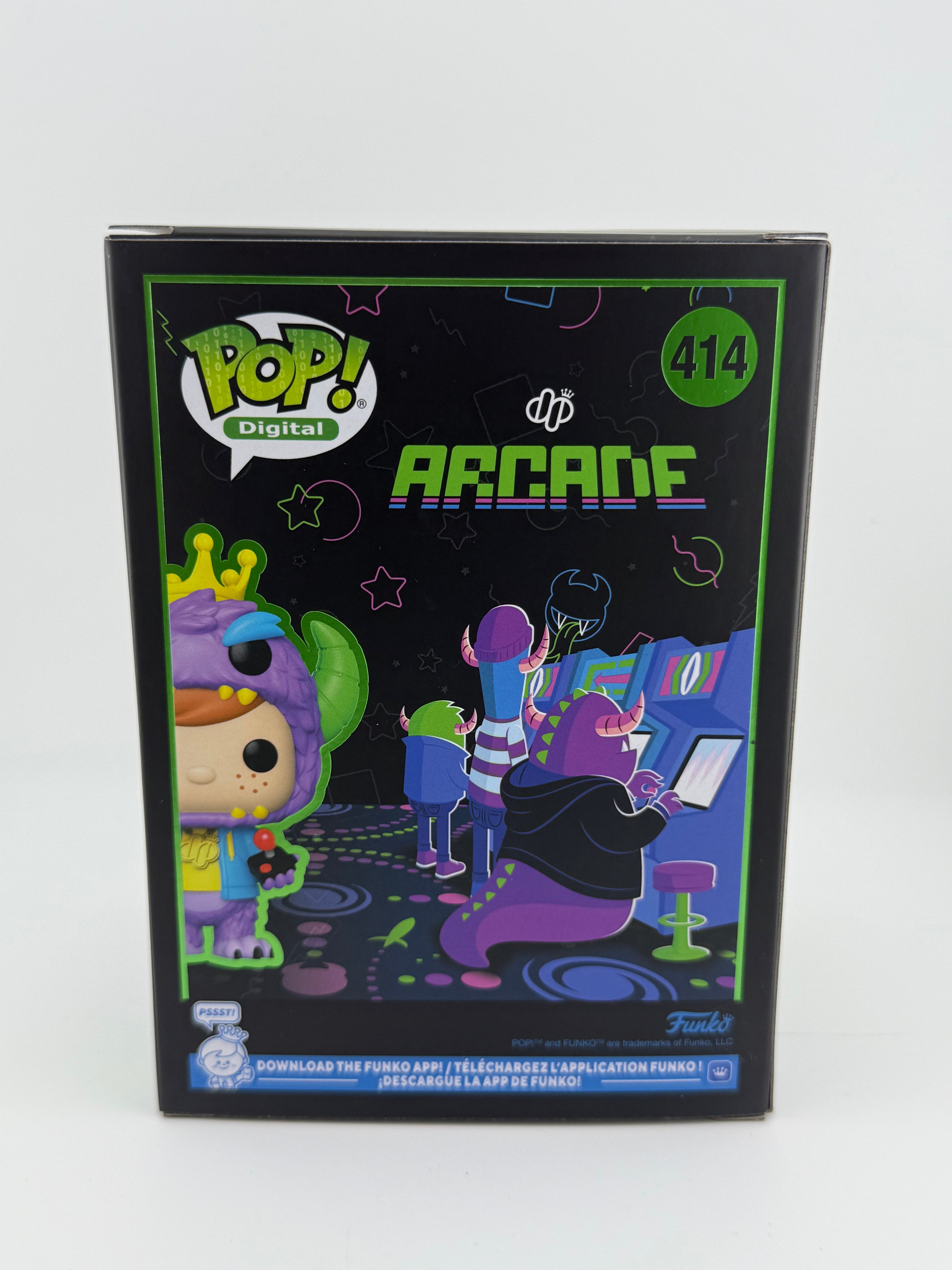 Funko POP! FREDDY FUNKO AS DROPP MONSTER 414 NFT EXCLUSIVE LE 331