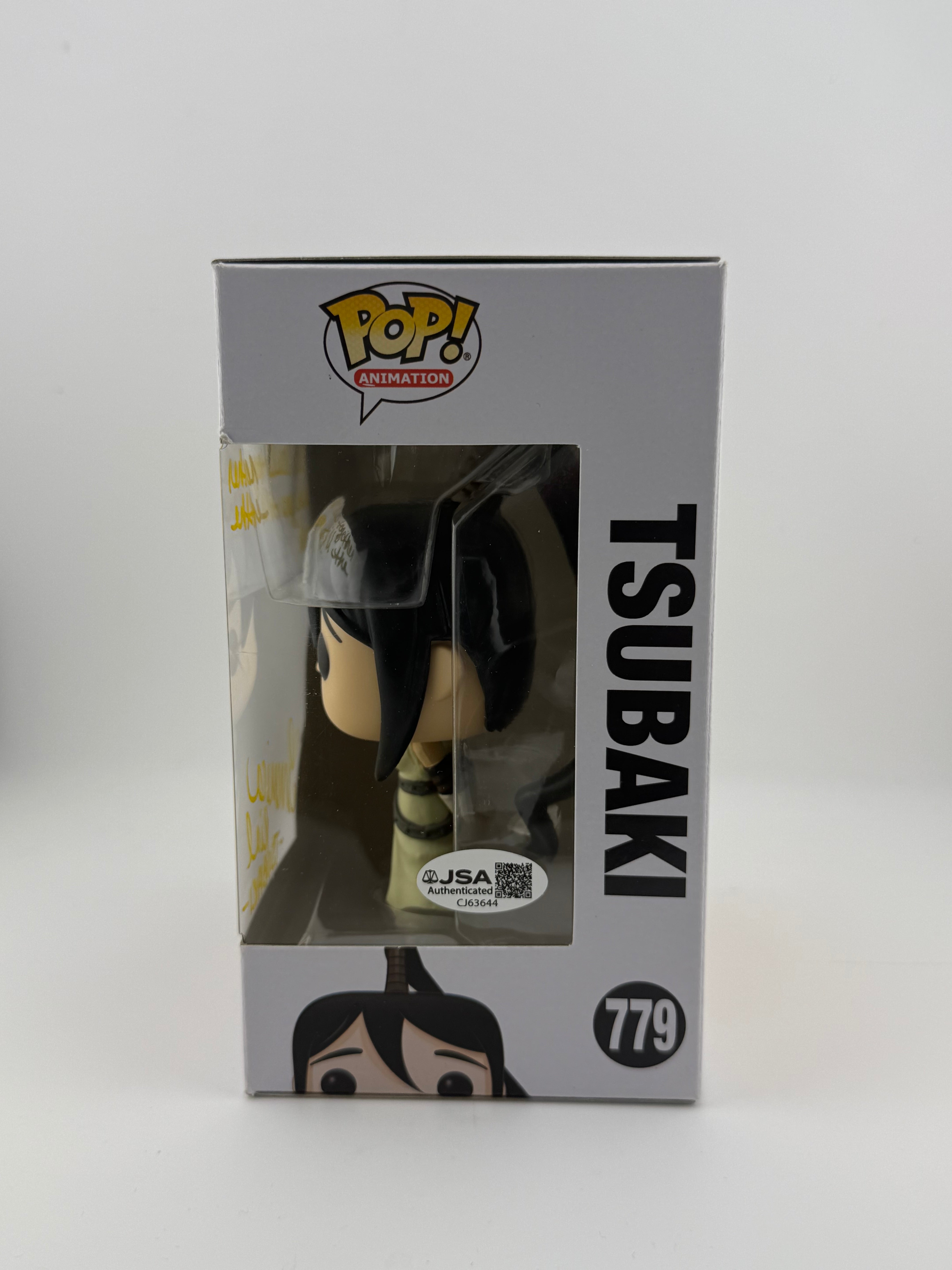 Funko POP! SIGNED TSUBAKI 779 (MONICA RIAL) + JSA