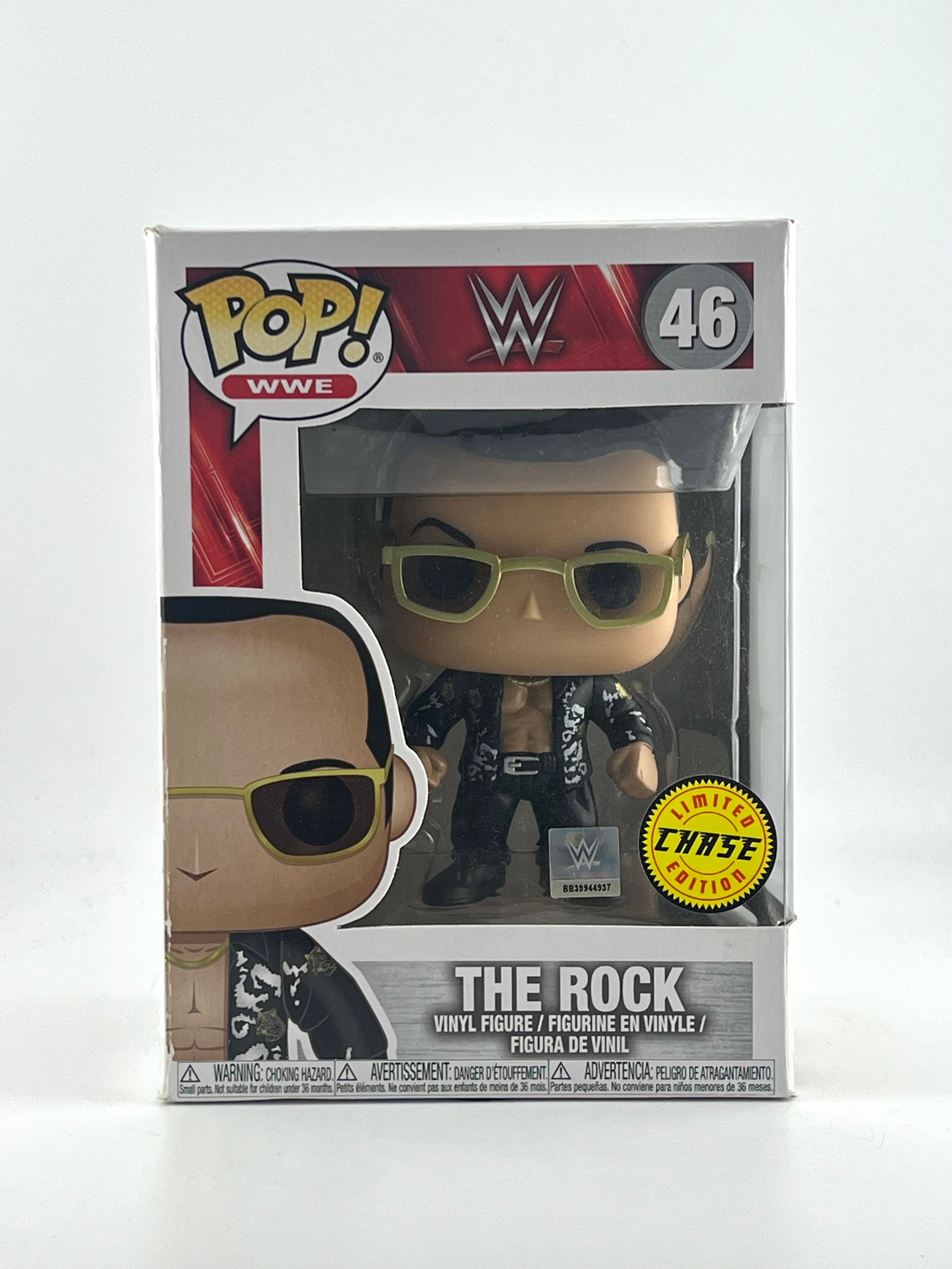 Funko Pop! THE ROCK 46 CHASE
