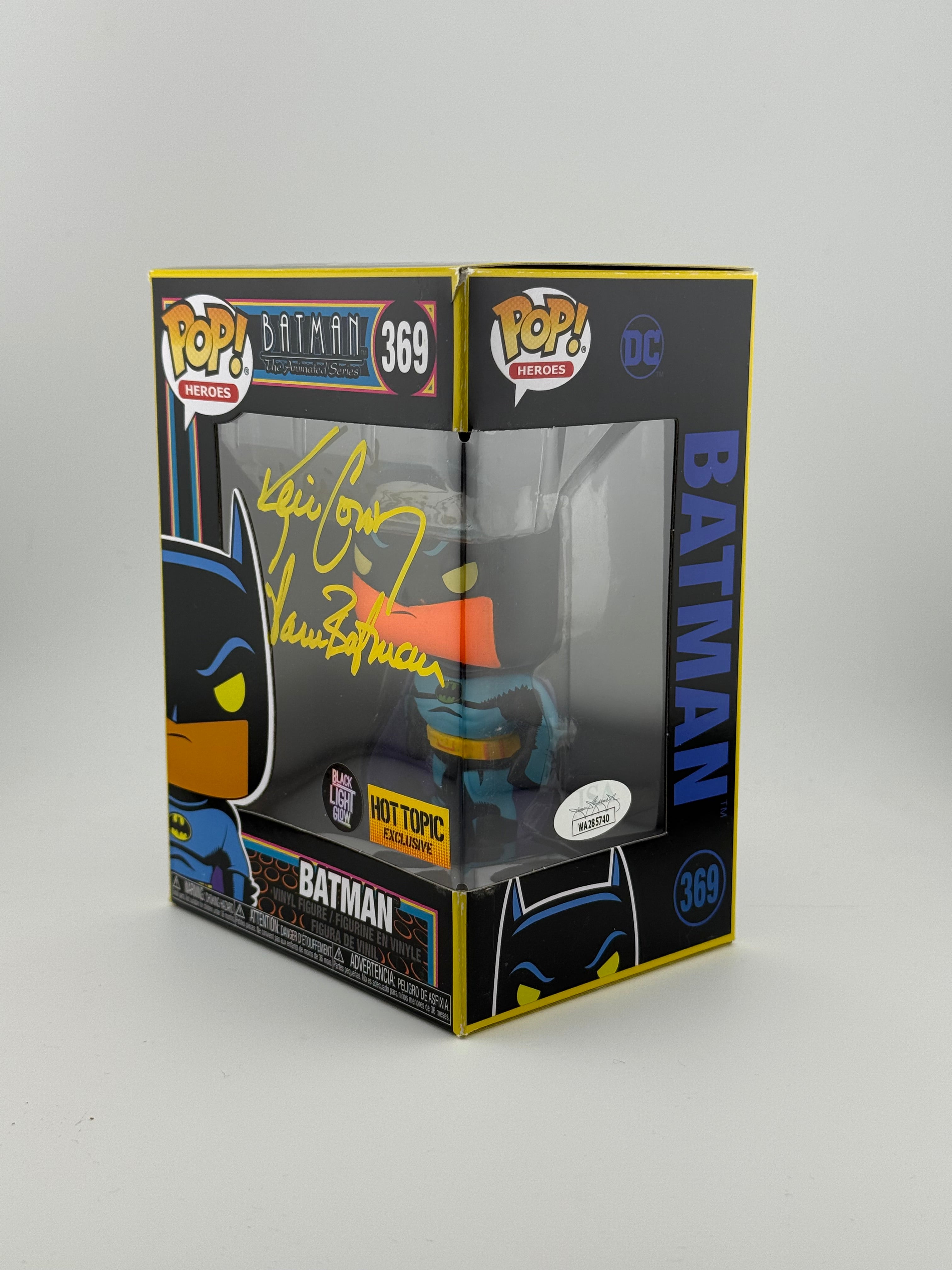 Funko Pop! Batman 369 Kevin Conroy Signed/Autograph JSA AUTHENTICATION