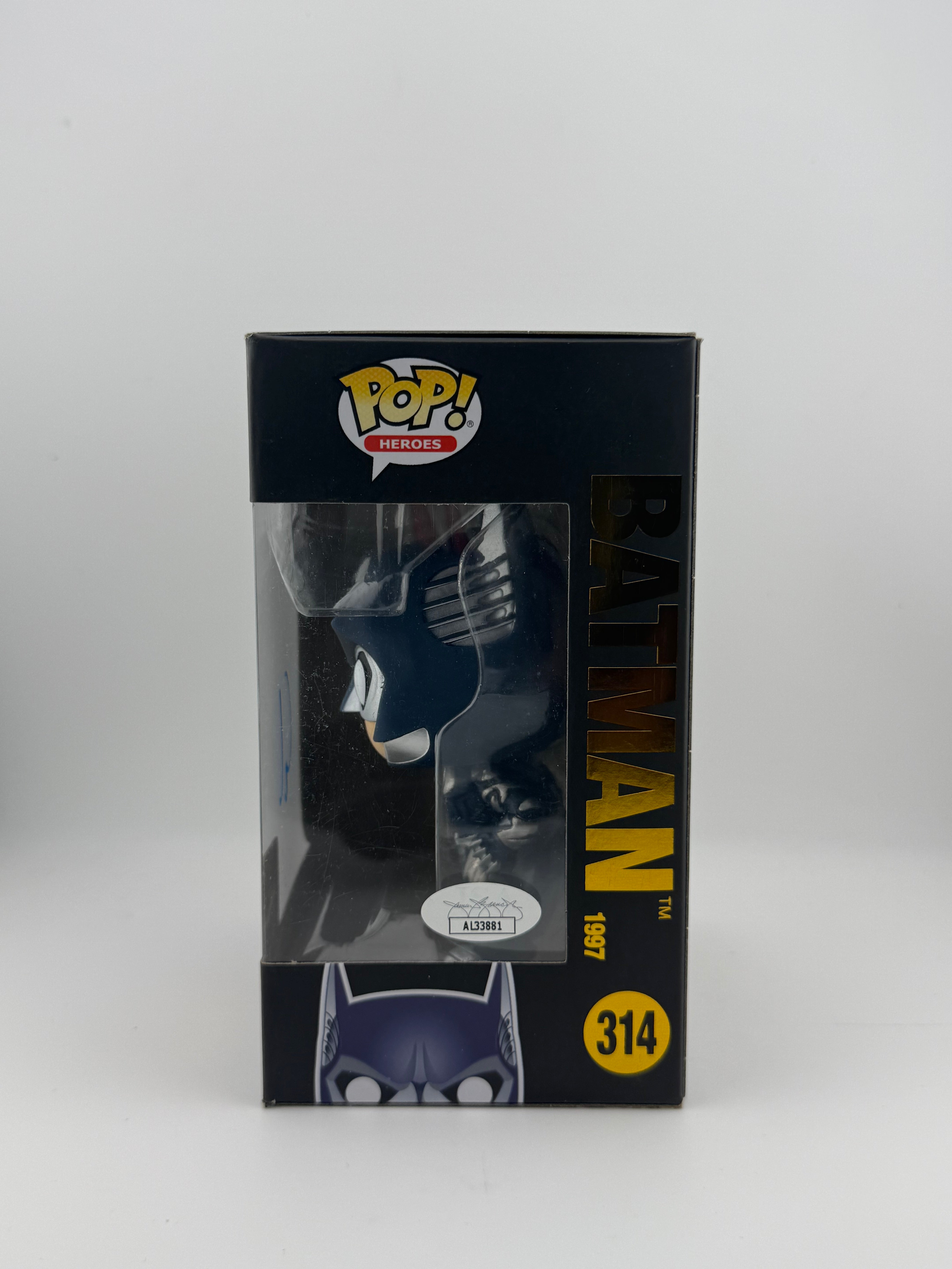 Funko POP! SIGNED BATMAN 314 80 YEARS EDITION (GEORGE CLOONEY) + JSA