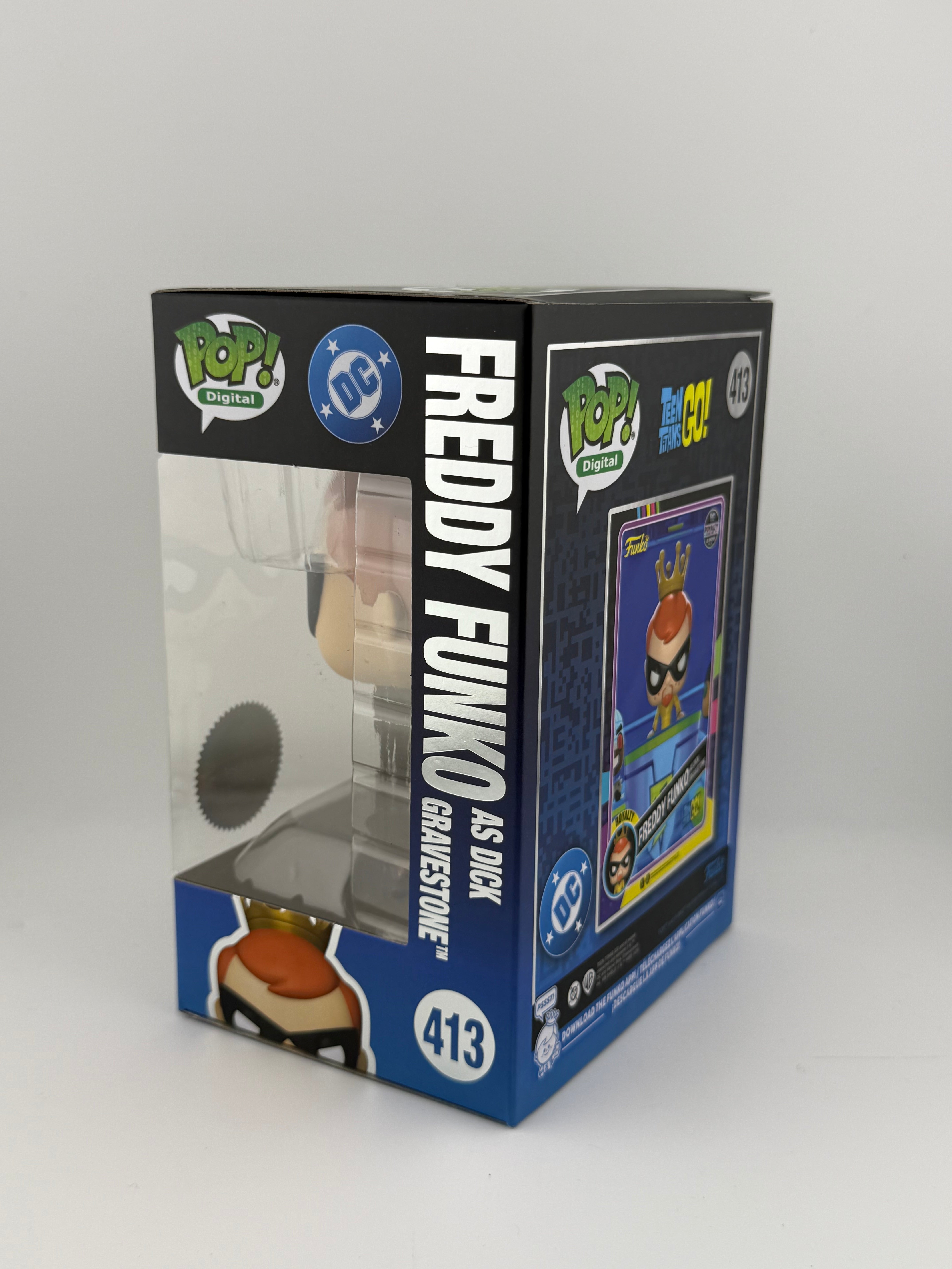 Funko POP! FREDDY FUNKO AS DICK GRAVESTONE 413 NFT EXCLUSIVE LE 943