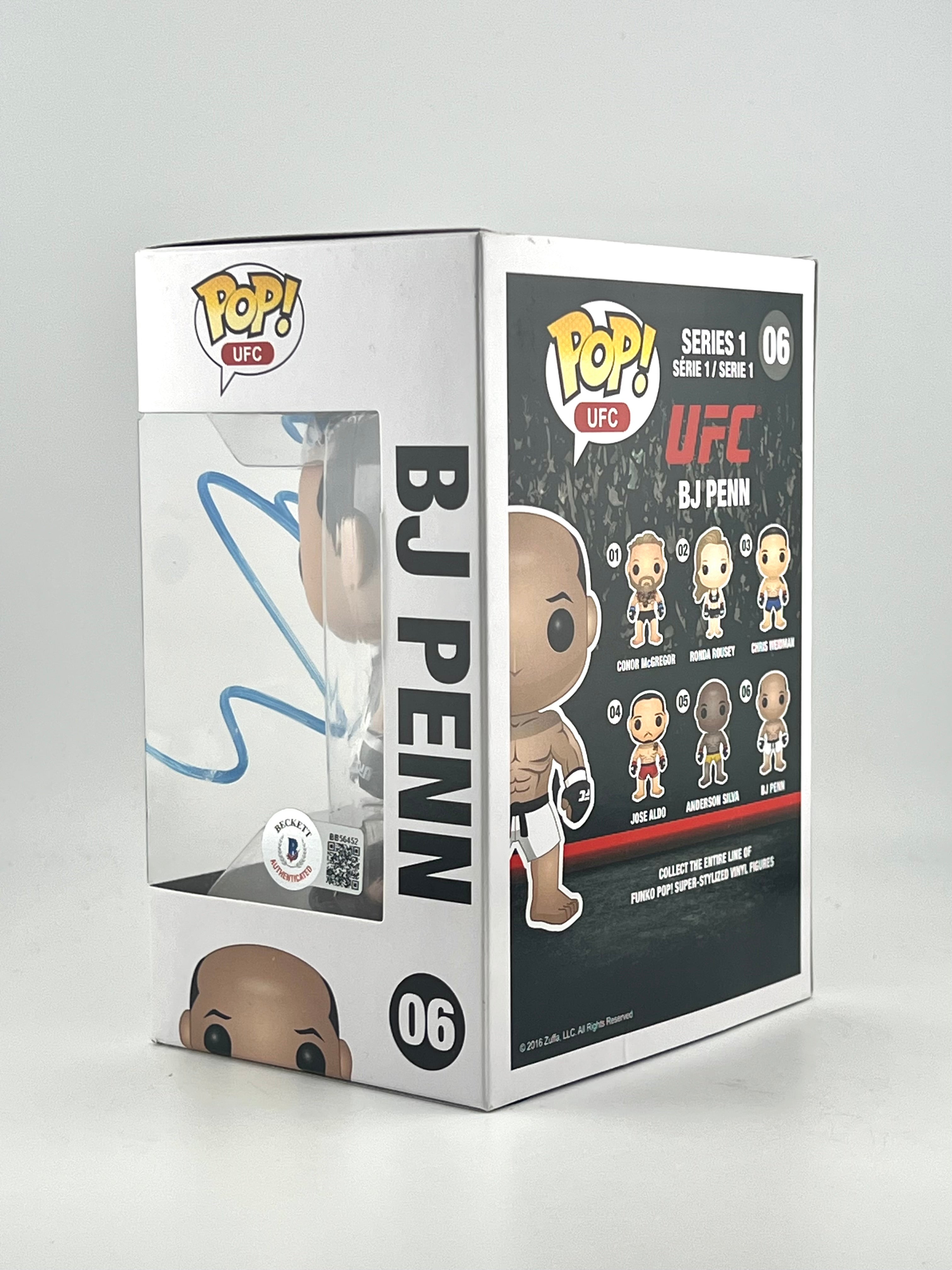 Funko Pop! BJ PENN 06 AUTO