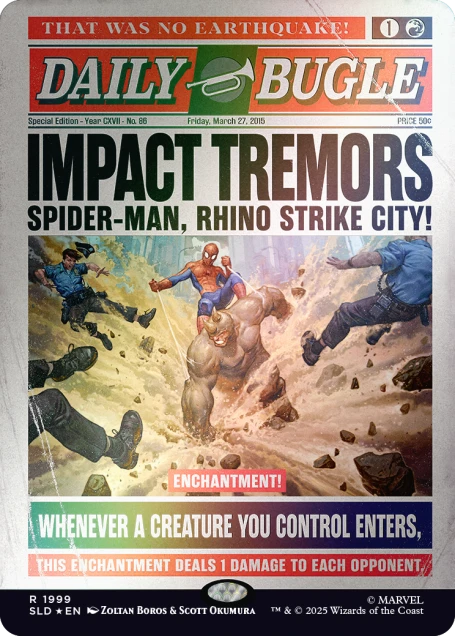Secret Lair x Marvel's Spider-Man: Daily Bugle Breaking News Foil Edition