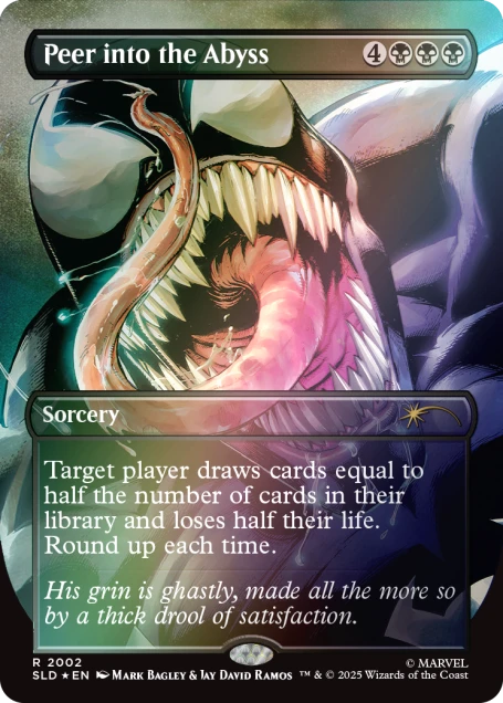Secret Lair x Marvel’s Spider-Man: Venom Unleashed (Colors) Foil Edition
