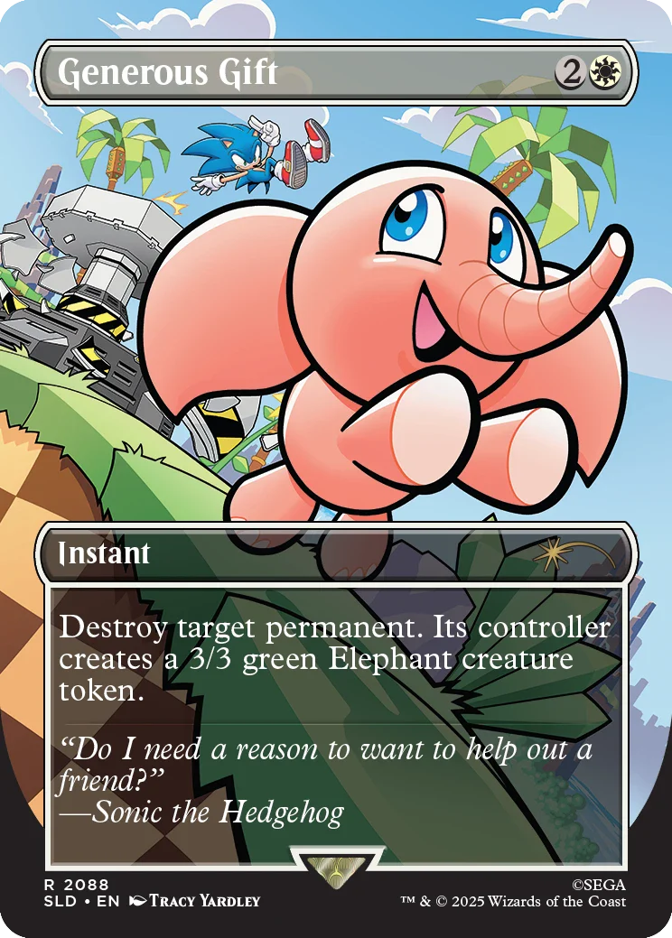 Secret Lair x Sonic: Chasing Adventure (Non Foil)