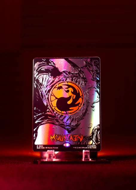 Secret Lair x Marvel's Spider-Man: Mana Symbiote Raised Foil Edition