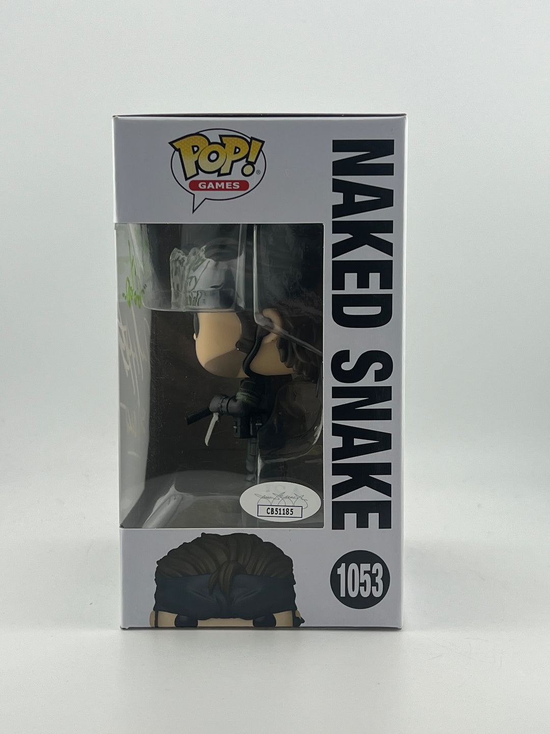 Signed Naked Snake - Metal Gear Solid - David Hayter - Funko Pop + JSA